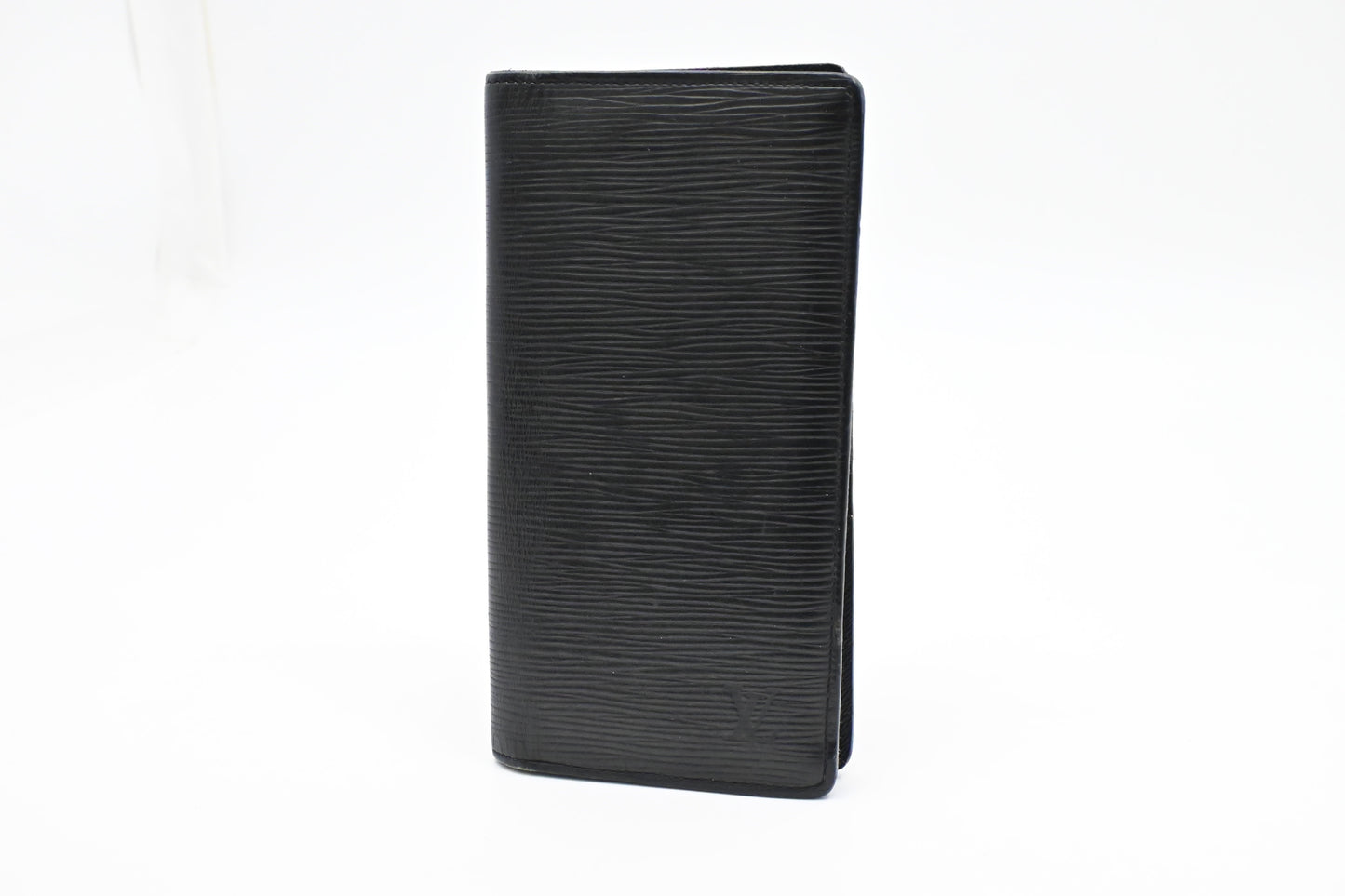 Louis Vuitton Brazza Wallet in Black Epi Leather