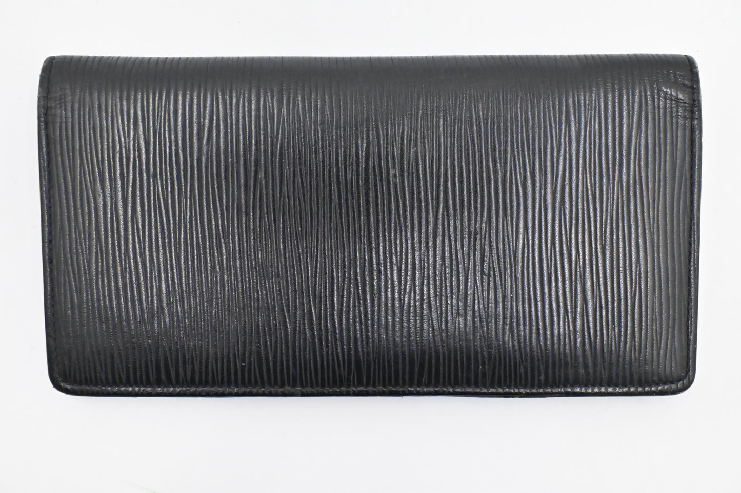 Louis Vuitton Brazza Wallet in Black Epi Leather