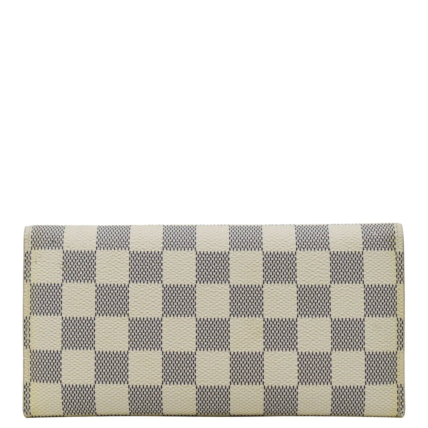 LOUIS VUITTON Josephine  Damier Azur Wallet White