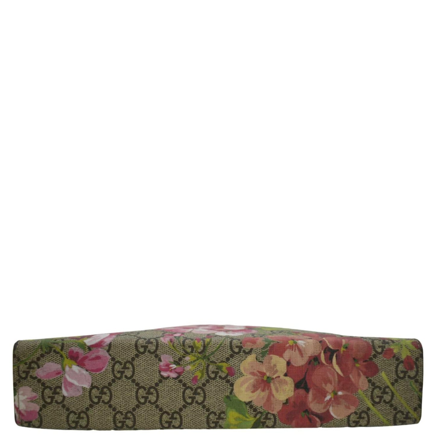 GUCCI GG Supreme Monogram Blooms Large Cosmetic Case Dry Rose 430268