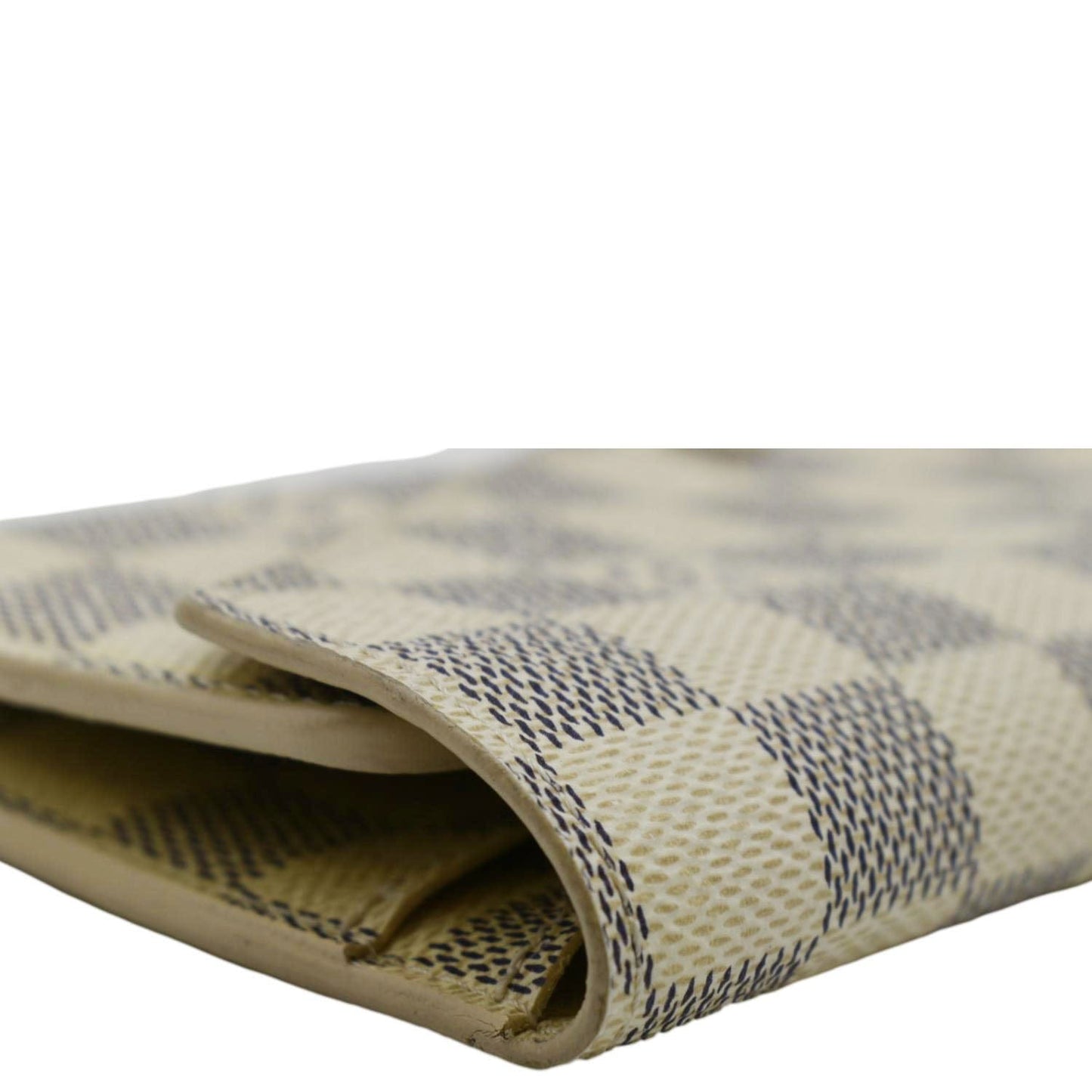 LOUIS VUITTON Josephine  Damier Azur Wallet White