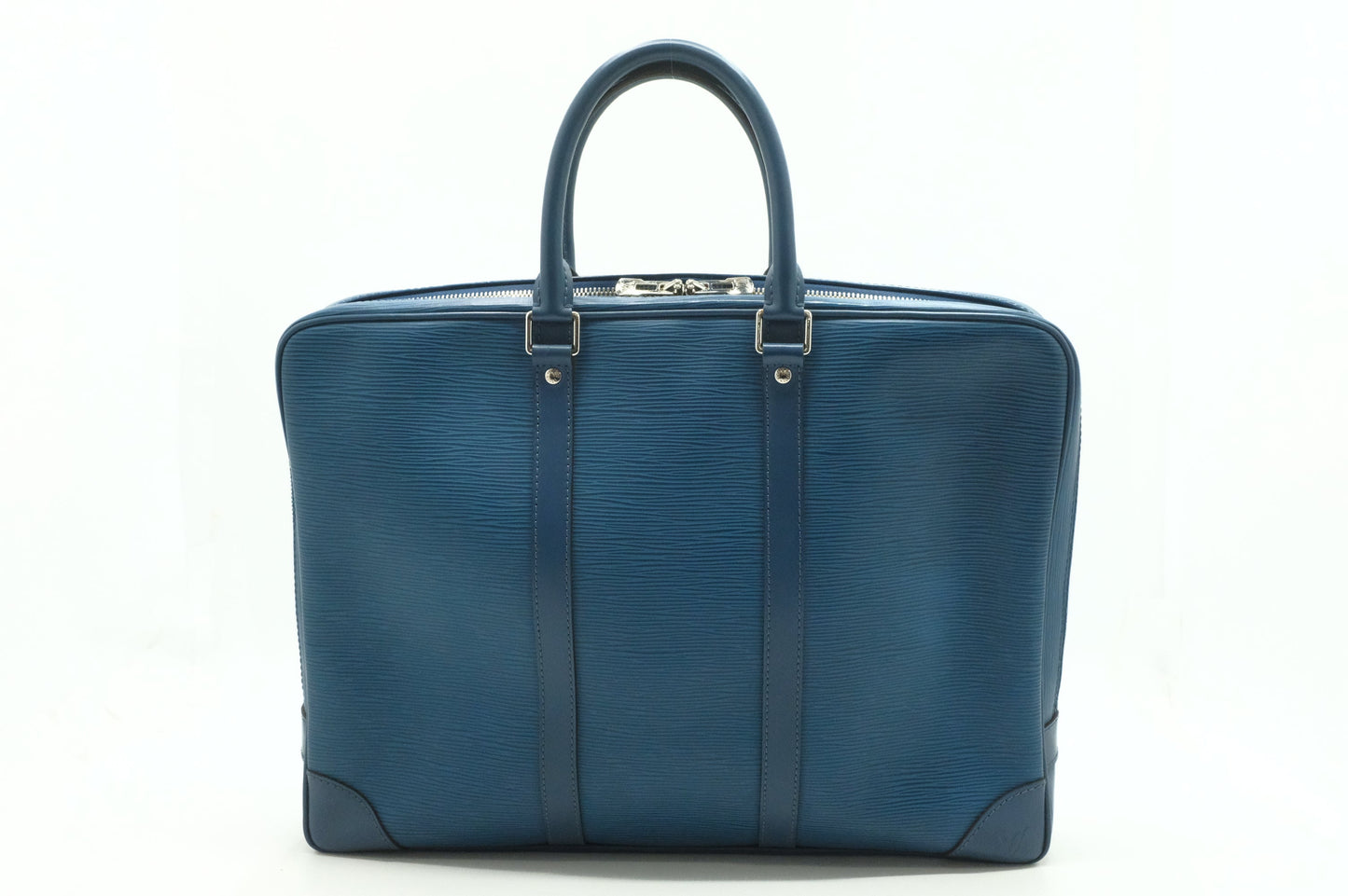 Louis Vuitton Porte Documents in Blue Epi Leather