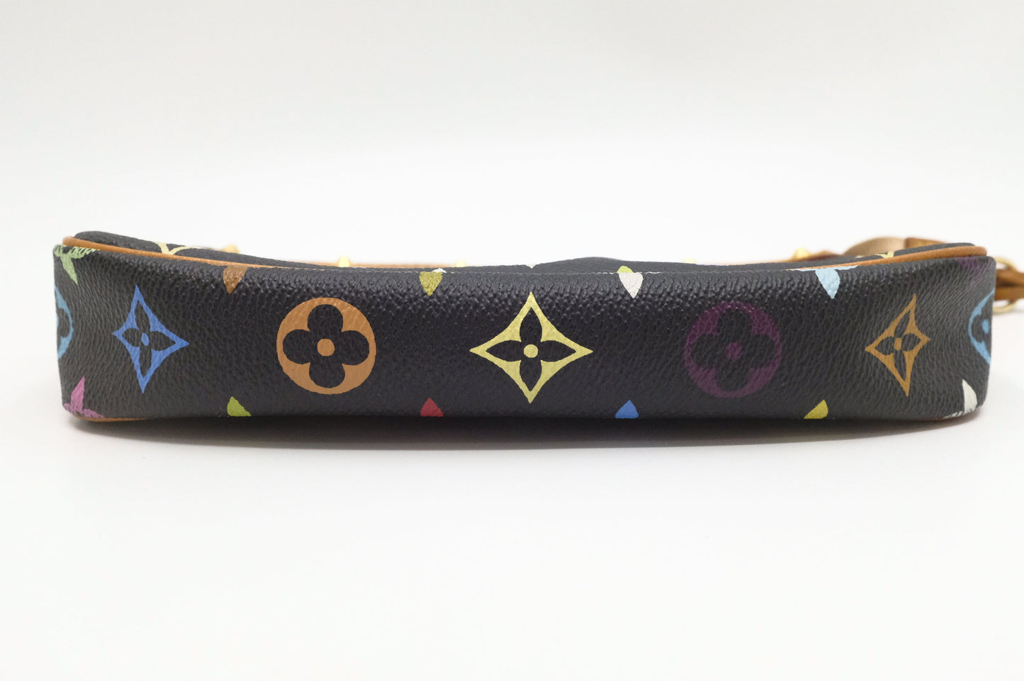 Louis Vuitton Pochette Accessoires in Black Multicolor Monogram Canvas