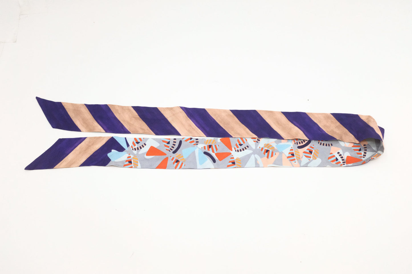 Fendi Bandeau in Multicolor Silk