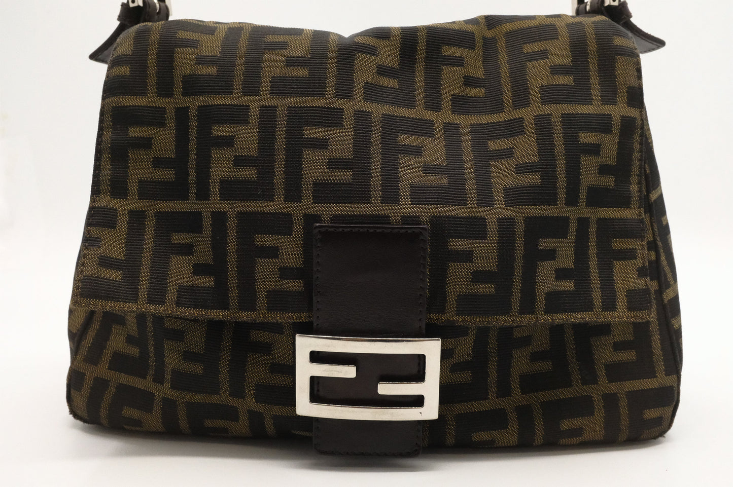 Fendi Mama Baguette in Zucca Canvas