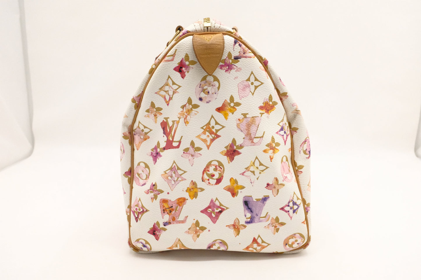 Louis Vuitton Speedy 35 in White Watercolor Monogram Canvas