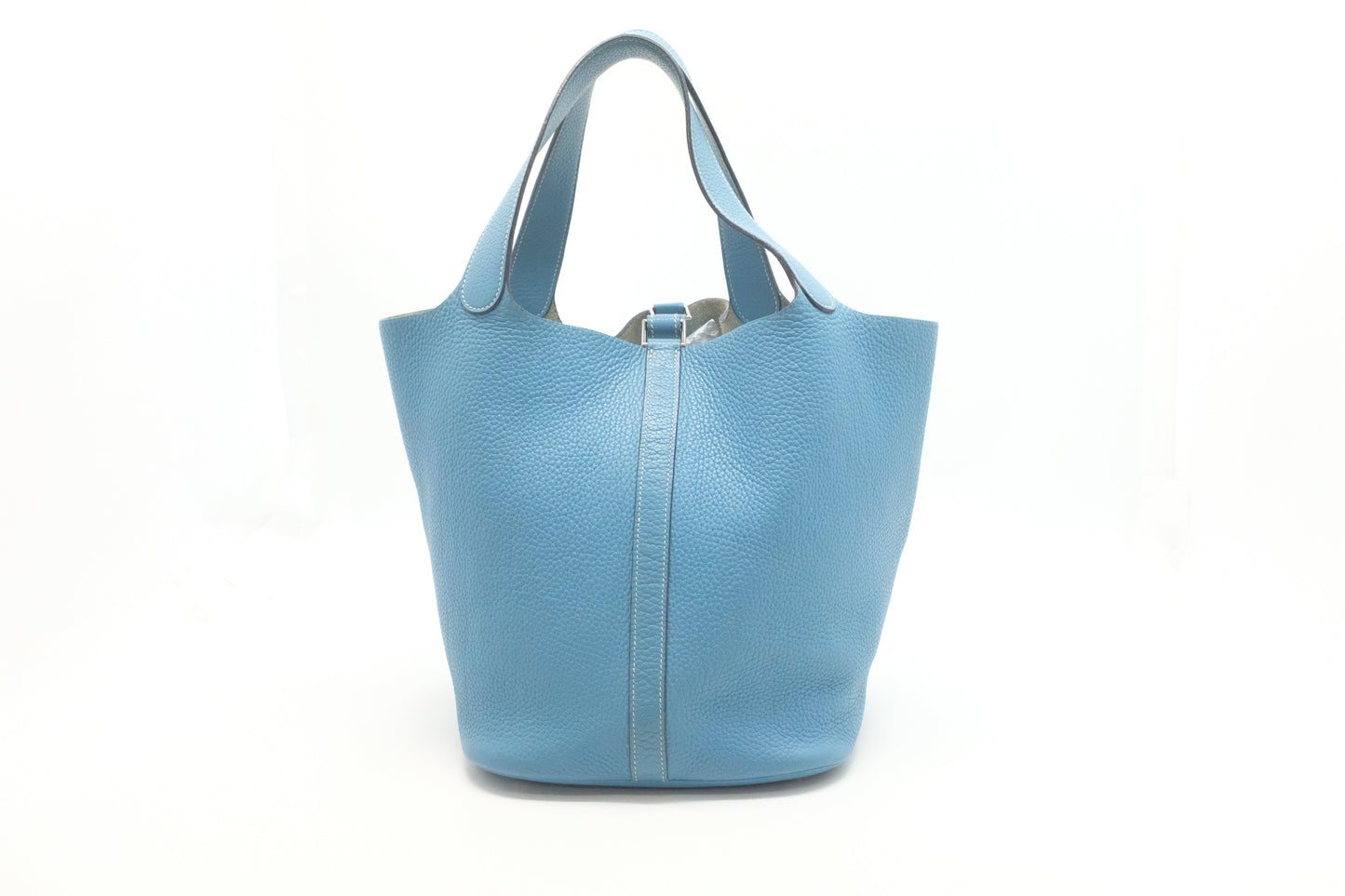 Hermes Picotin 26 in Blue Jean Leather
