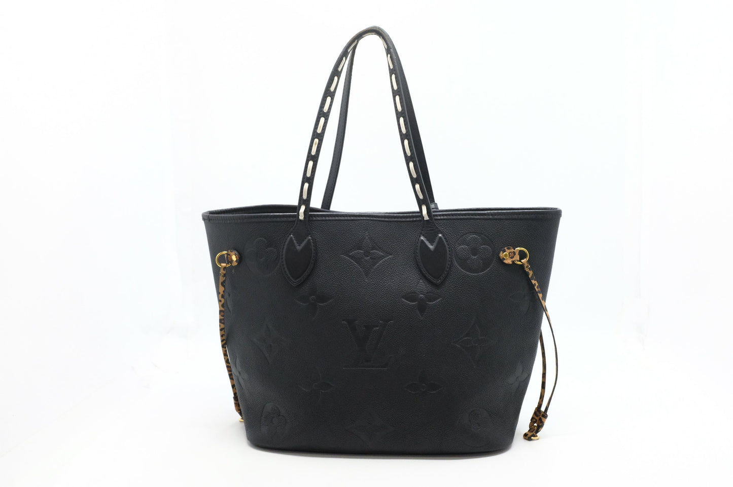 Louis Vuitton Wild At Heart Neverfull MM in Black Empreinte Leather