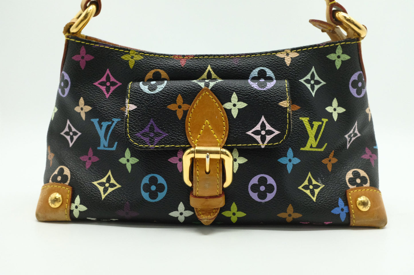 Louis Vuitton Eliza in Black Multicolor Canvas
