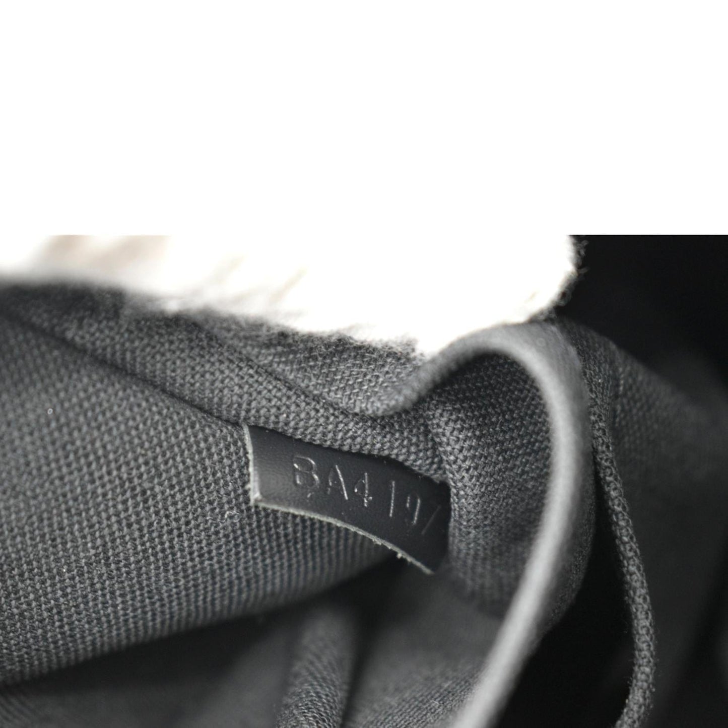 LOUIS VUITTON Michael Damier Graphite Canvas Backpack Bag Black