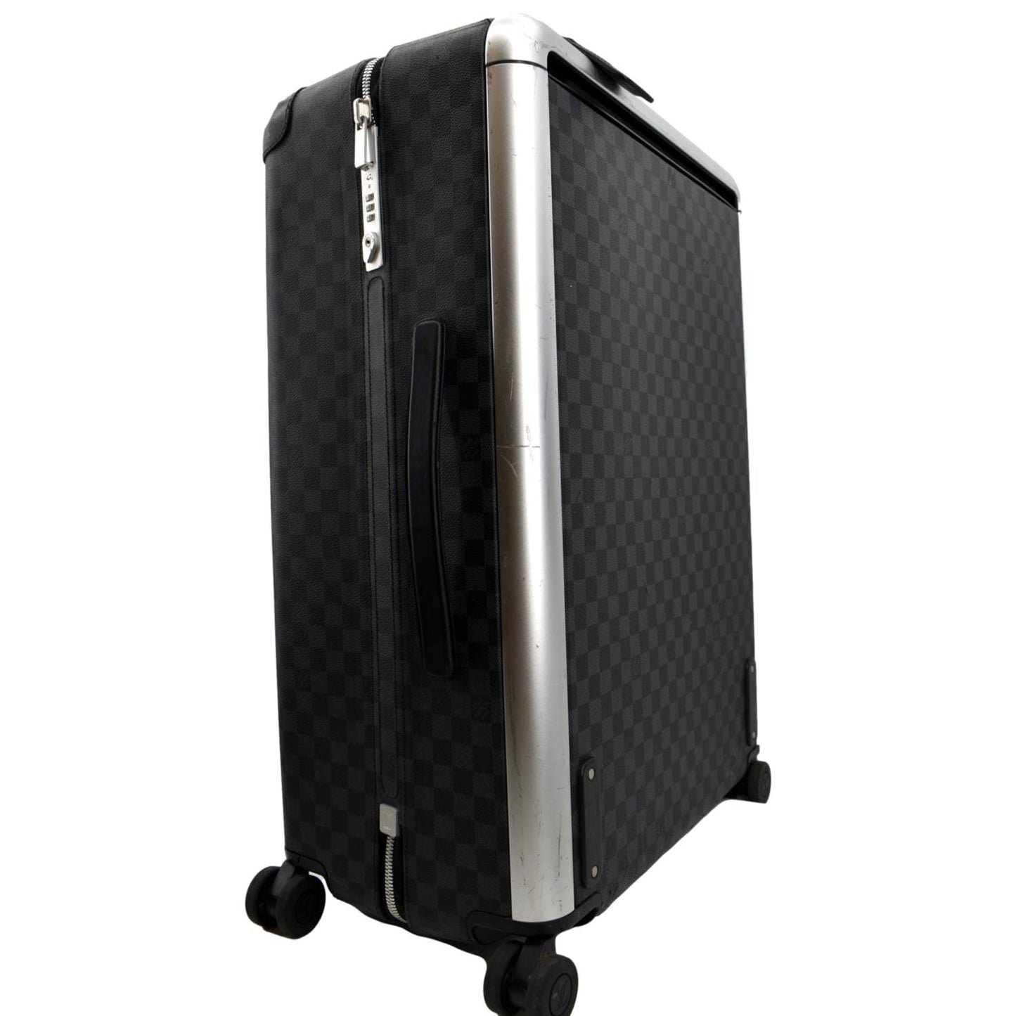 Louis Vuitton Horizon 70 Monogram Eclipse Canvas Rolling Suitcase Black