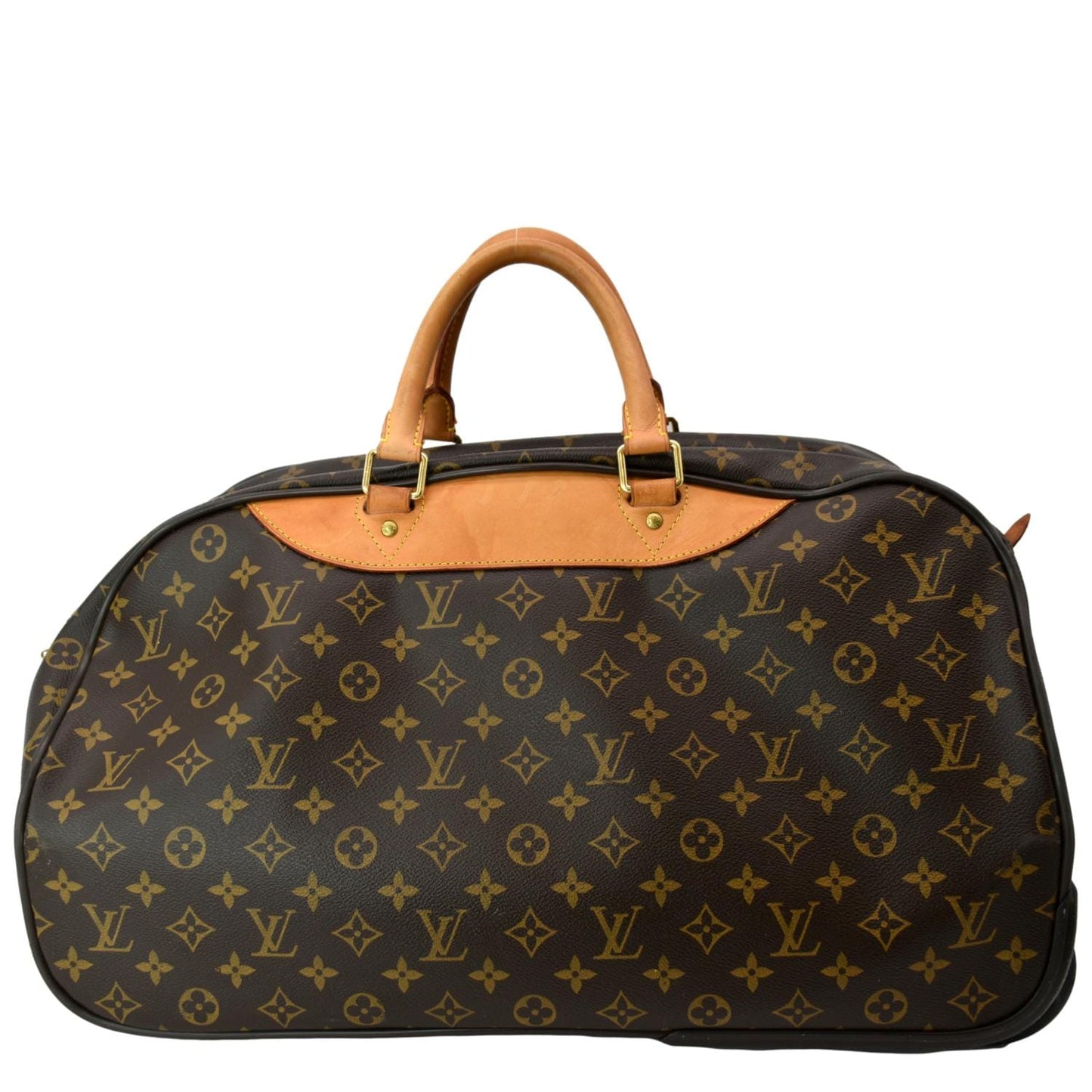 LOUIS VUITTON Eole 50 Monogram Canvas  Rolling Luggage Bag Brown