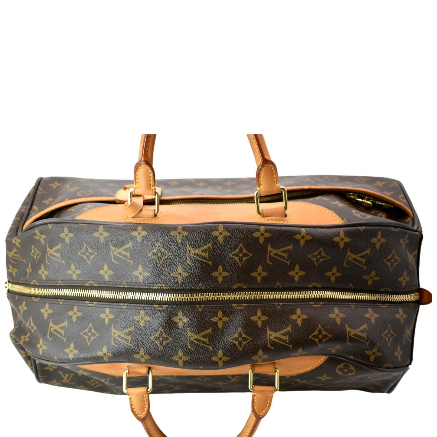 LOUIS VUITTON Eole 50 Monogram Canvas  Rolling Luggage Bag Brown