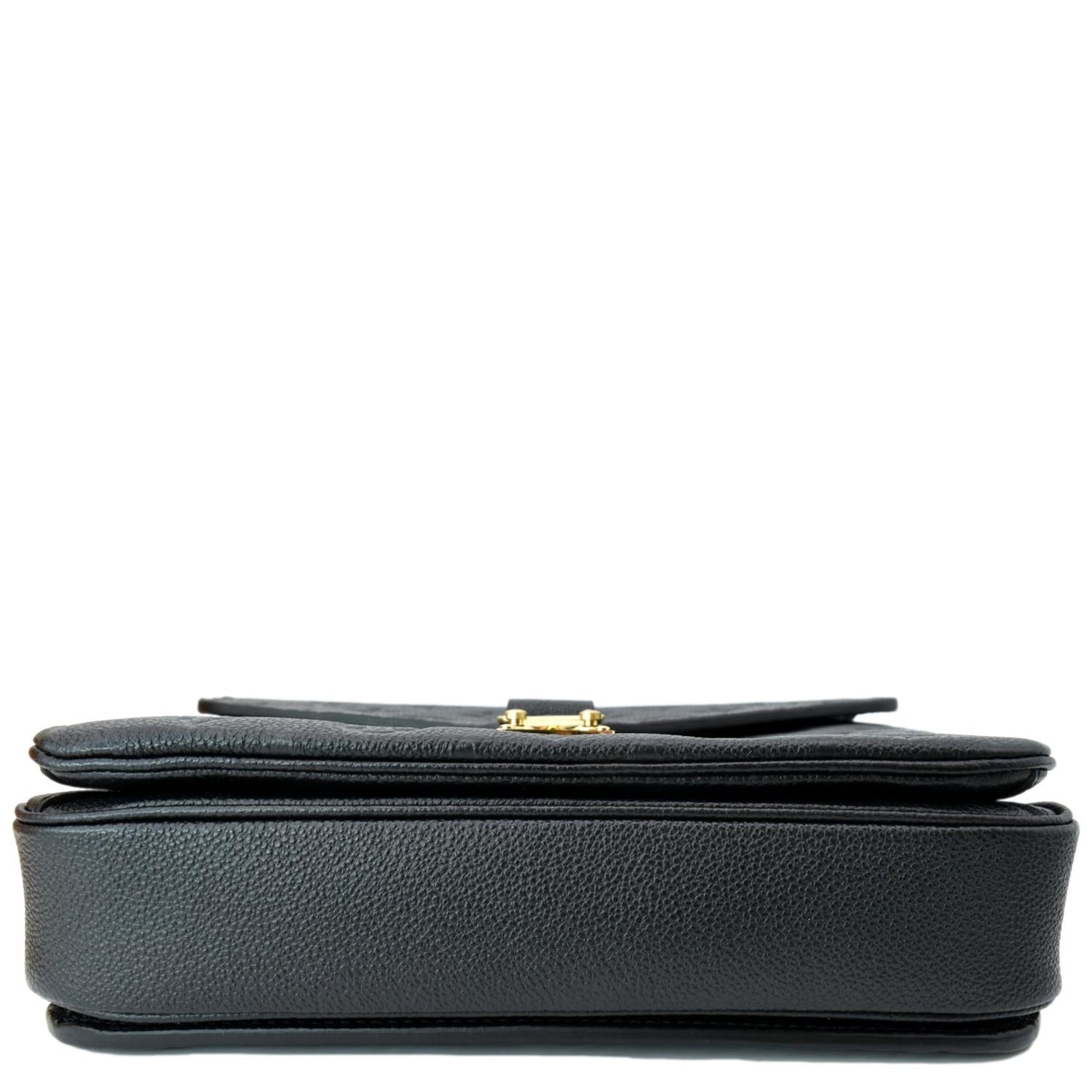 LOUIS VUITTON Metis Pochette Empreinte Leather Crossbody Bag Black