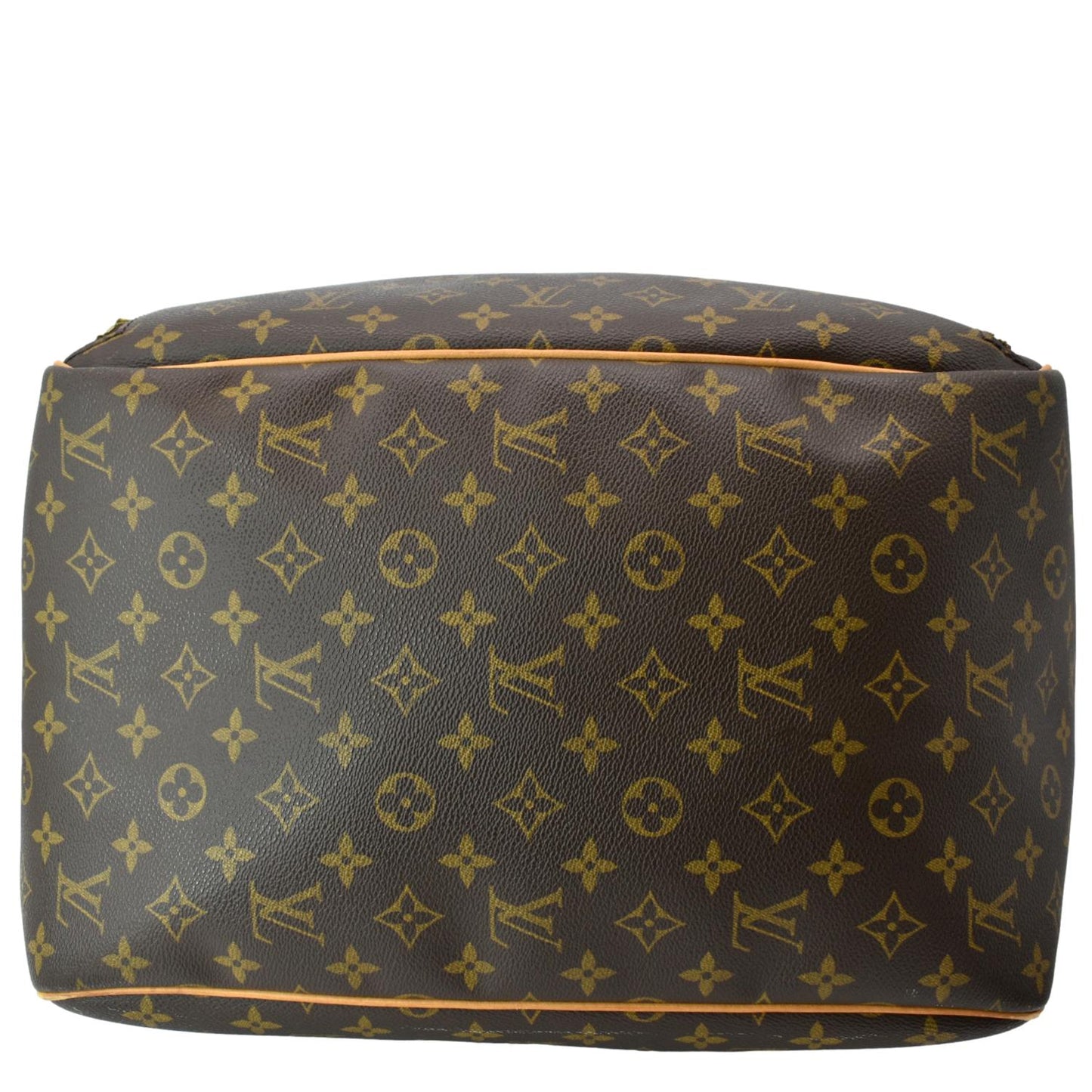 LOUIS VUITTON Evasion Monogram Canvas Boston Travel Bag Brown