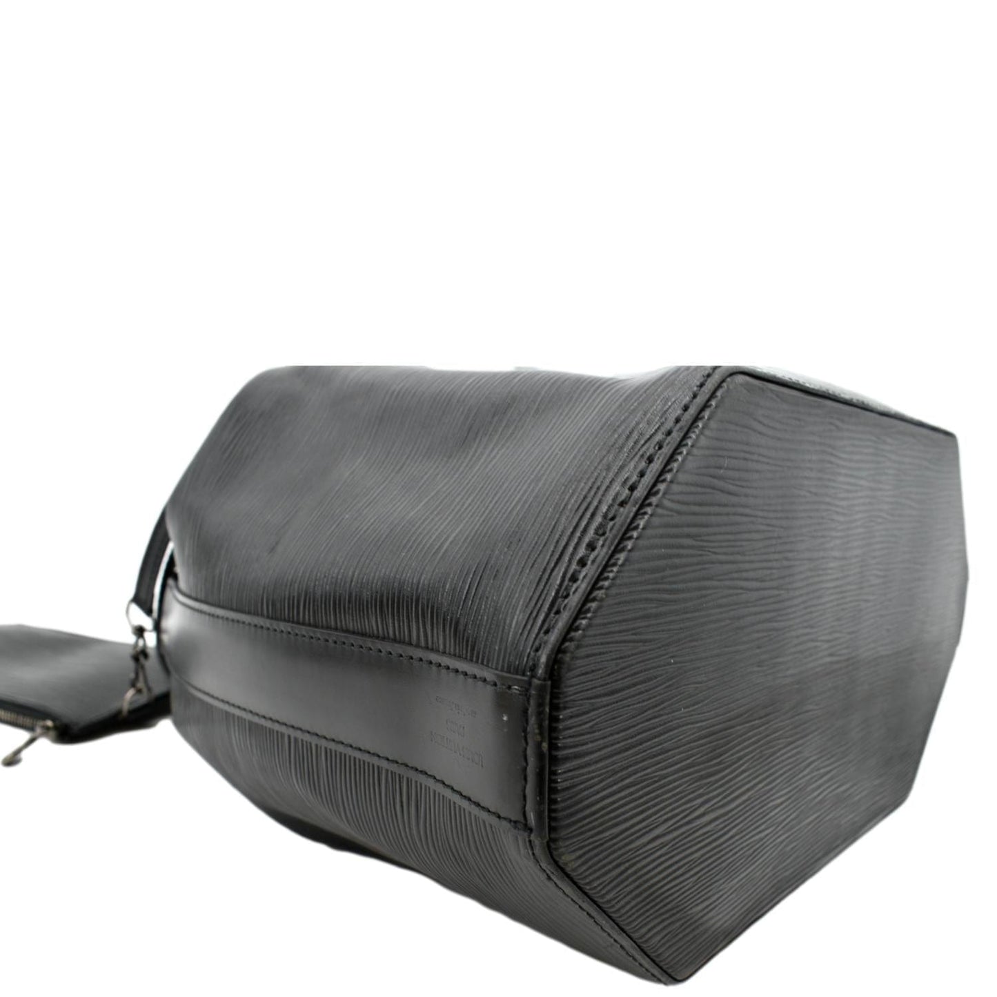 LOUIS VUITTON Sac D'Epaule PM Epi Leather Bucket Bag Black