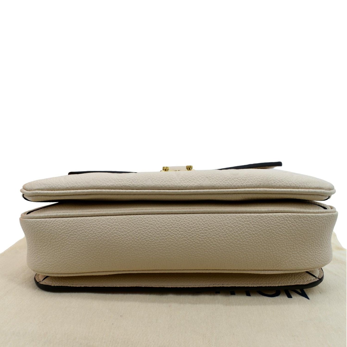 LOUIS VUITTON Metis Pochette Empreinte Leather Crossbody Bag Ivory