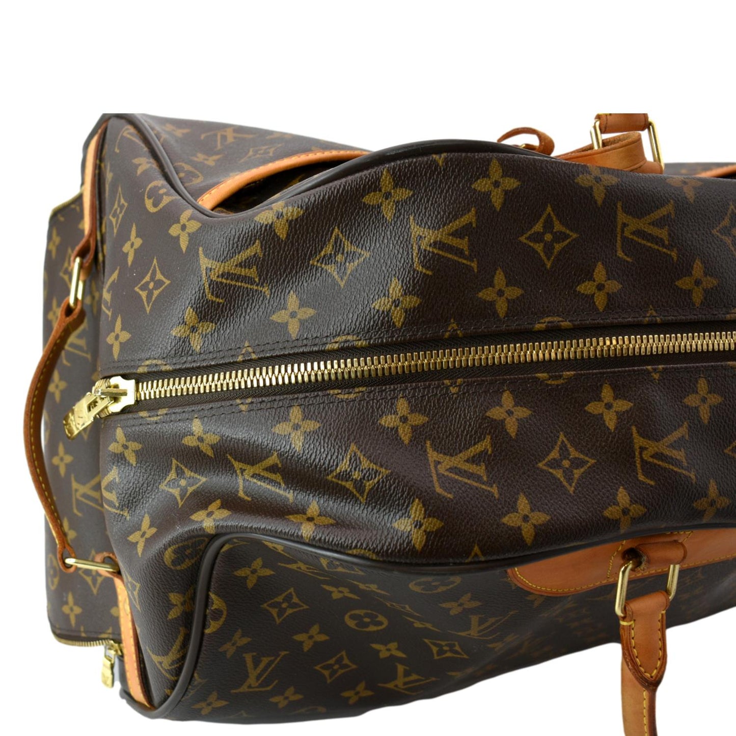 LOUIS VUITTON Eole 50 Monogram Canvas  Rolling Luggage Bag Brown