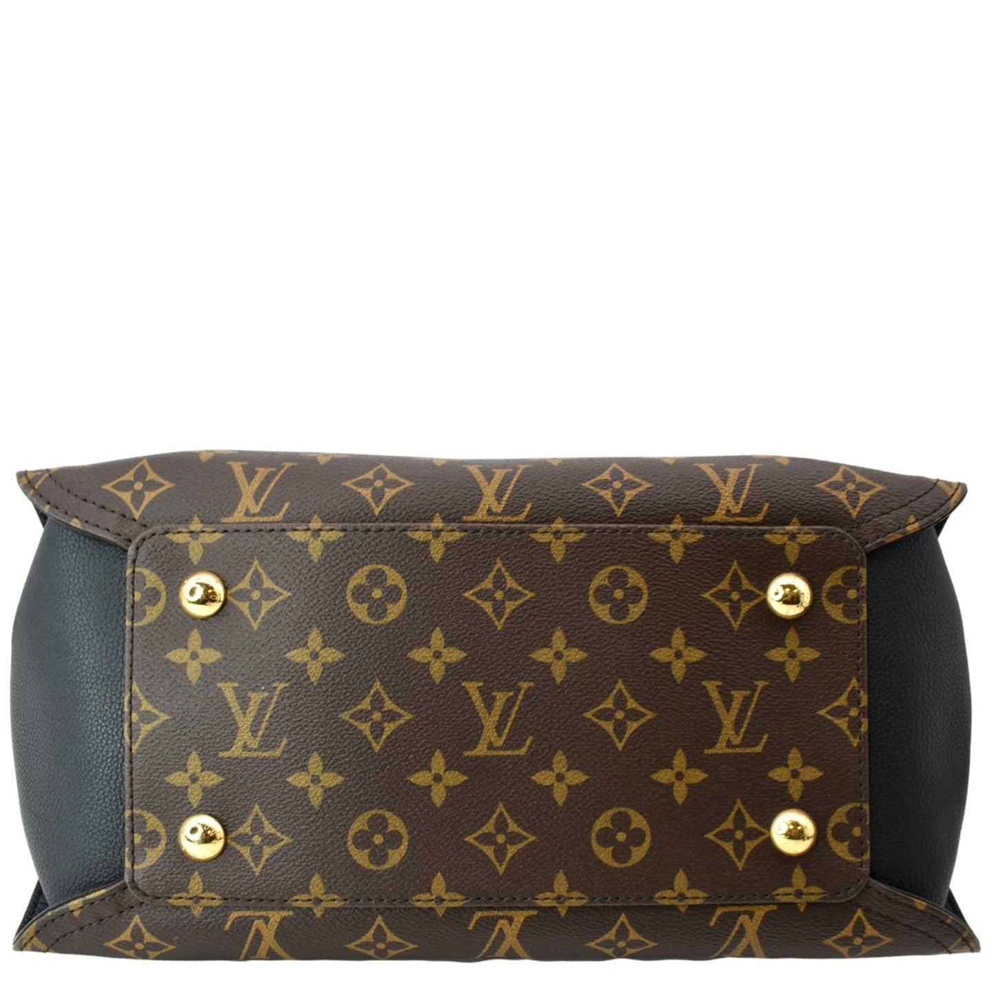 LOUIS VUITTON Gaia Monogram Canvas Shoulder Bag Brown