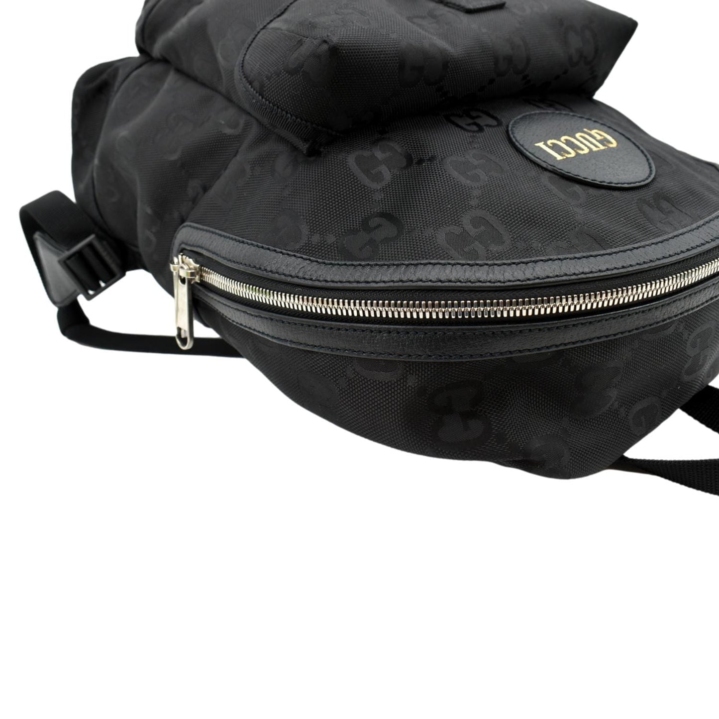 GUCCI Off The Grid GG Nylon Backpack Bag Black 644992
