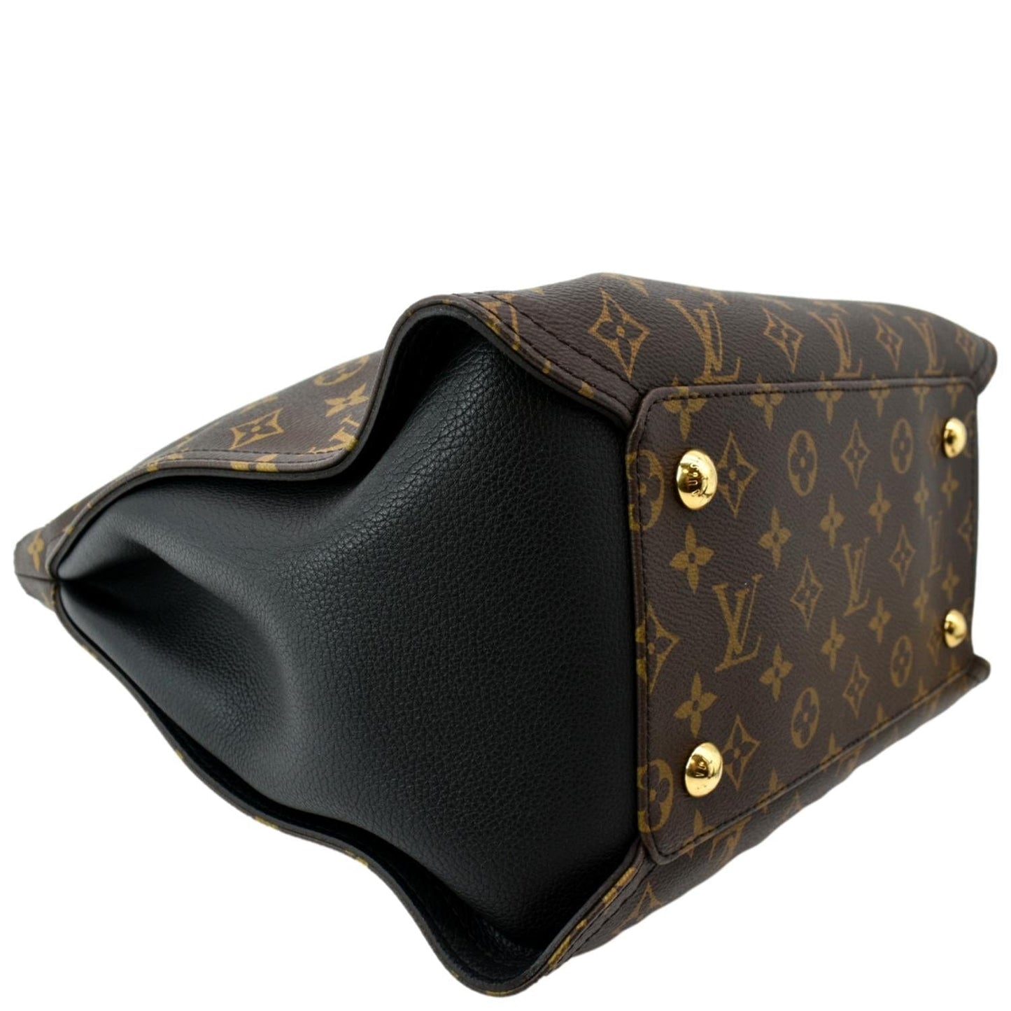 LOUIS VUITTON Gaia Monogram Canvas Shoulder Bag Brown