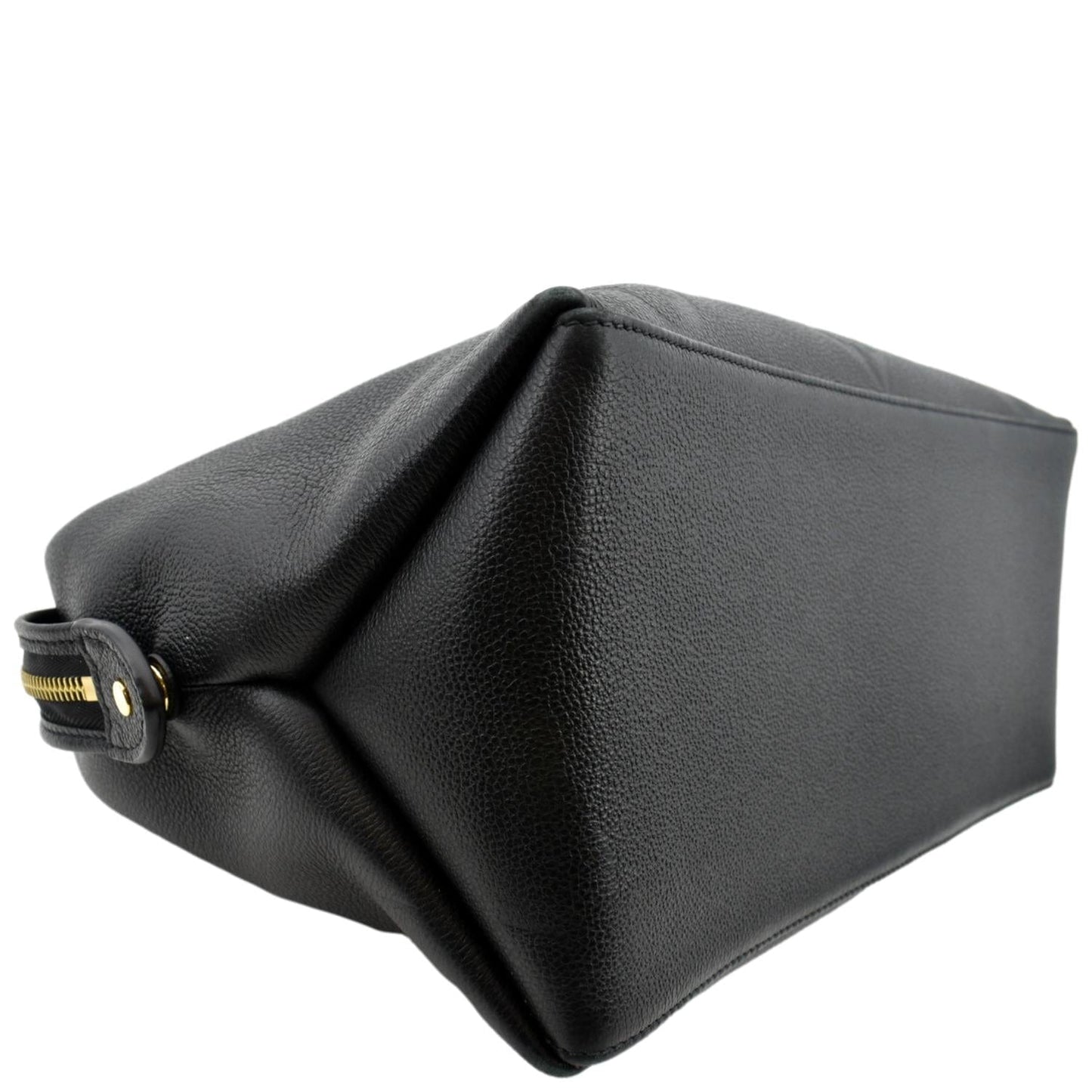 LOUIS VUITTON Grand Palais Monogram Empreinte Leather Shoulder Bag Black