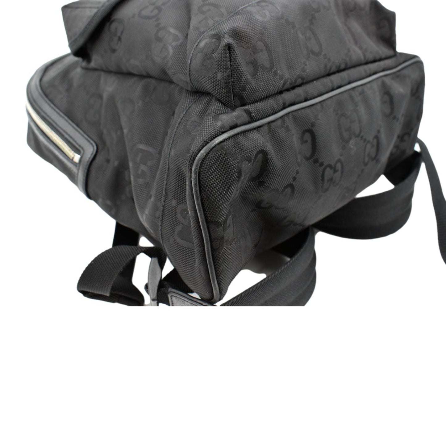 GUCCI Off The Grid GG Nylon Backpack Bag Black 644992