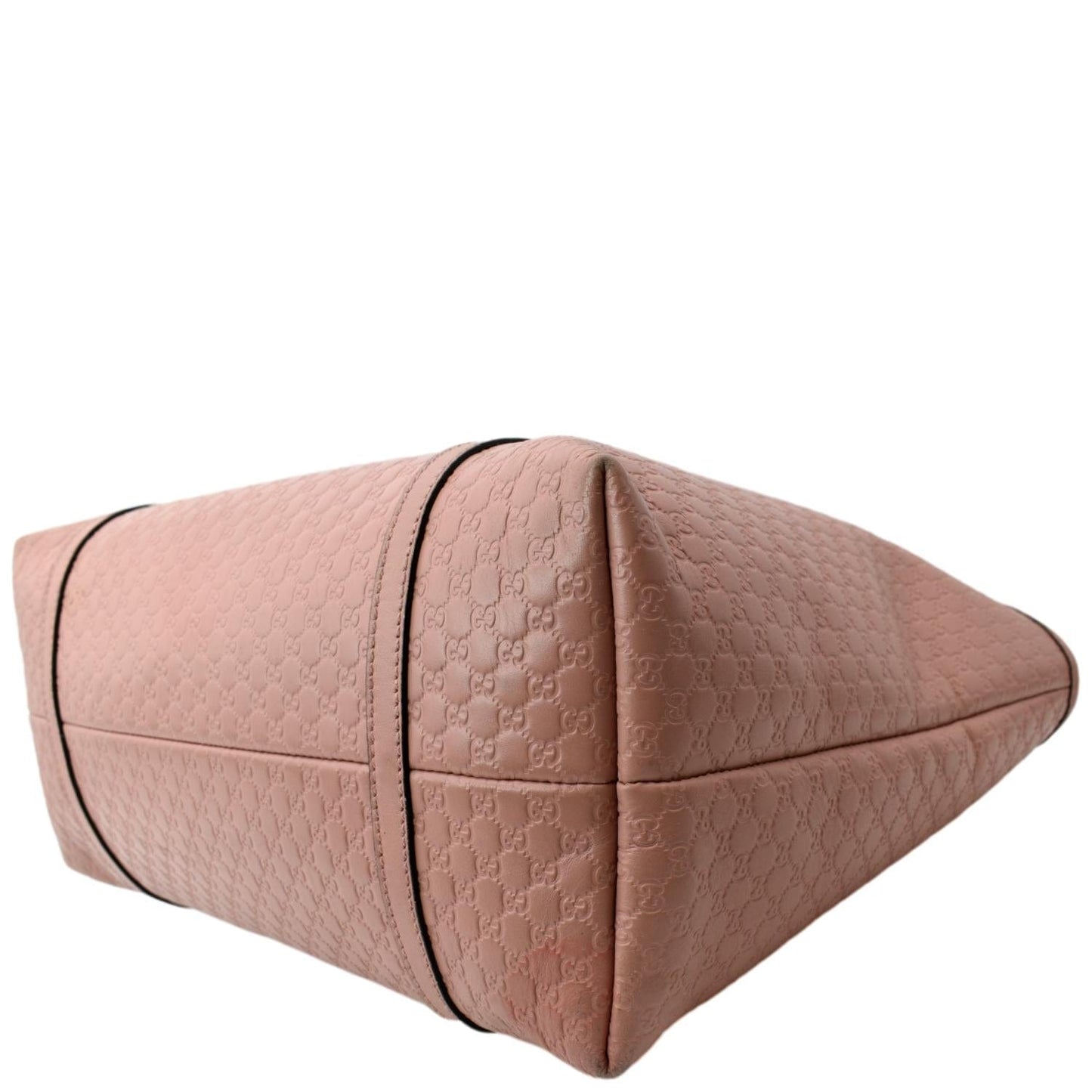 GUCCI Joy Medium Microguccissima Leather Tote Bag Pink 449647