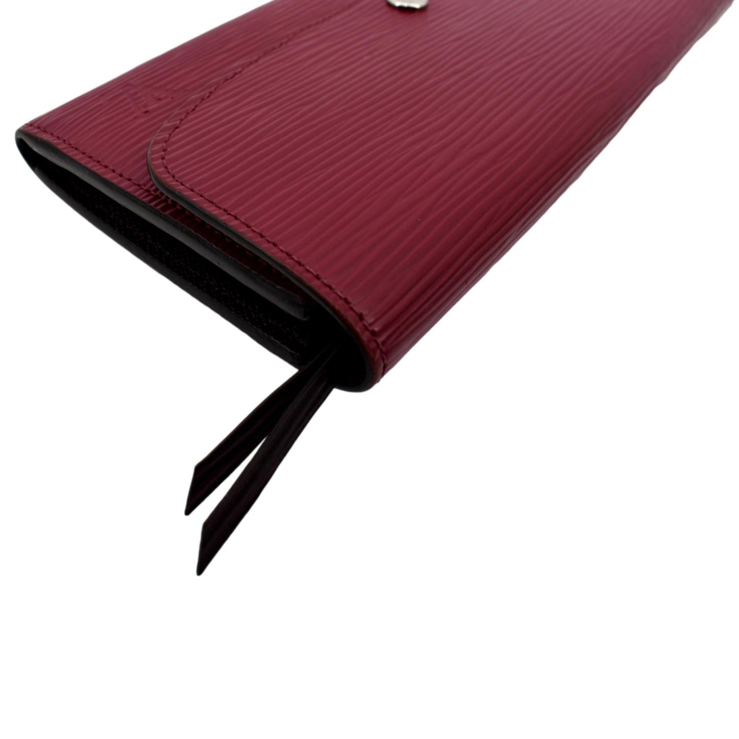 LOUIS VUITTON Portefeuille Emilie Epi Leather Wallet Fuchsia