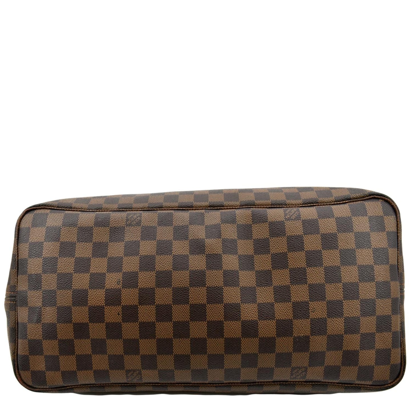 LOUIS VUITTON Neverfull GM Damier Ebene Tote Shoulder Bag Brown