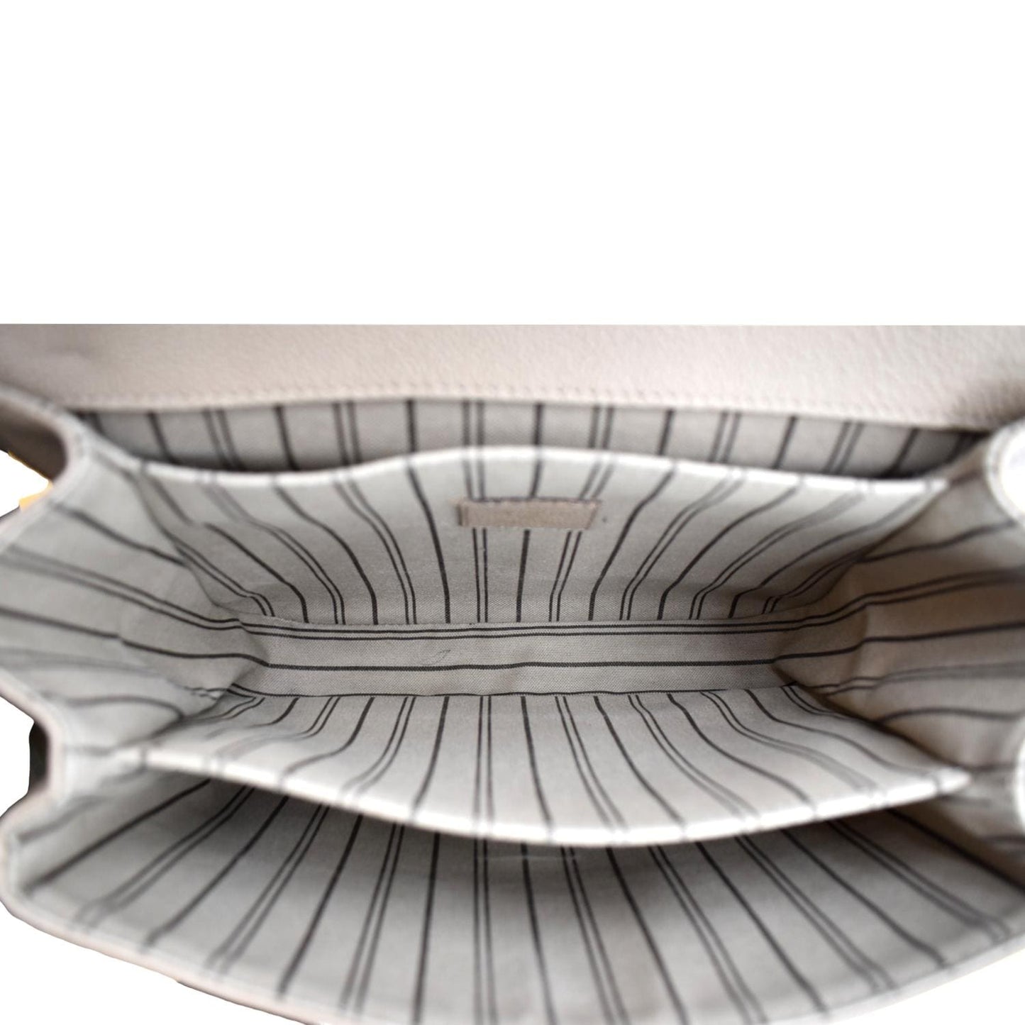 LOUIS VUITTON Metis Pochette Empreinte Leather Crossbody Bag Turtledove