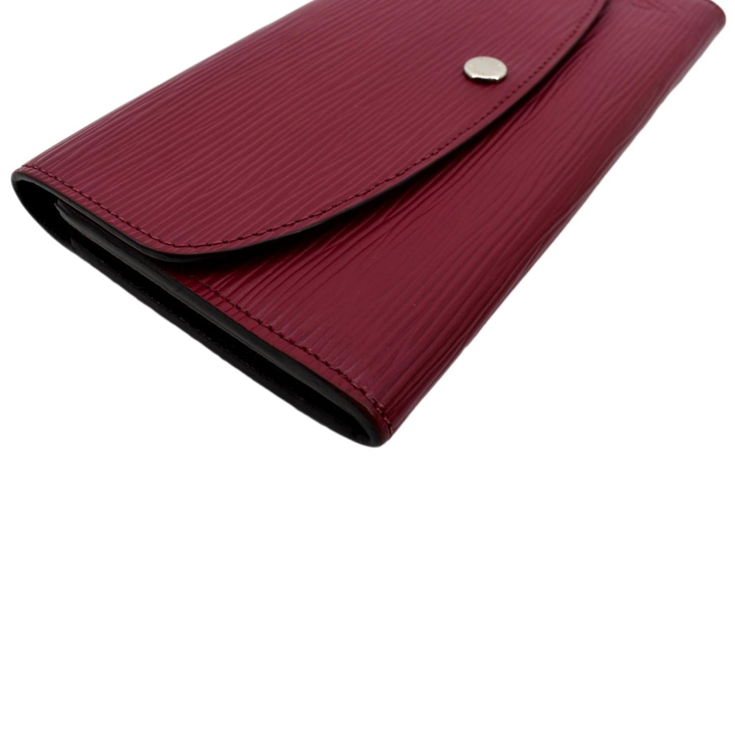 LOUIS VUITTON Portefeuille Emilie Epi Leather Wallet Fuchsia