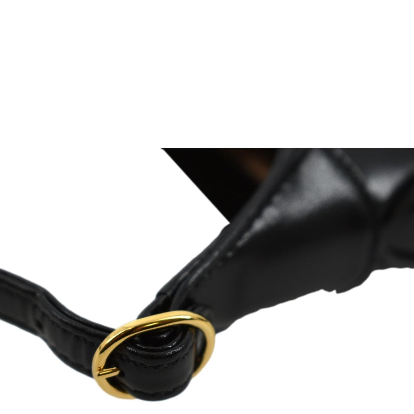 GUCCI Jackie 1961 Leather Shoulder Bag Black 637091