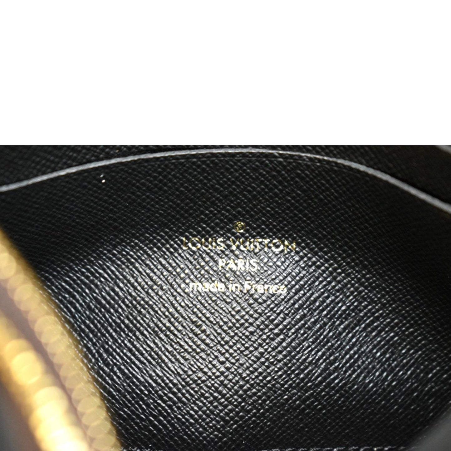 LOUIS VUITTON Double Zip Pochette Reverse Monogram Giant Crossbody Bag Brown