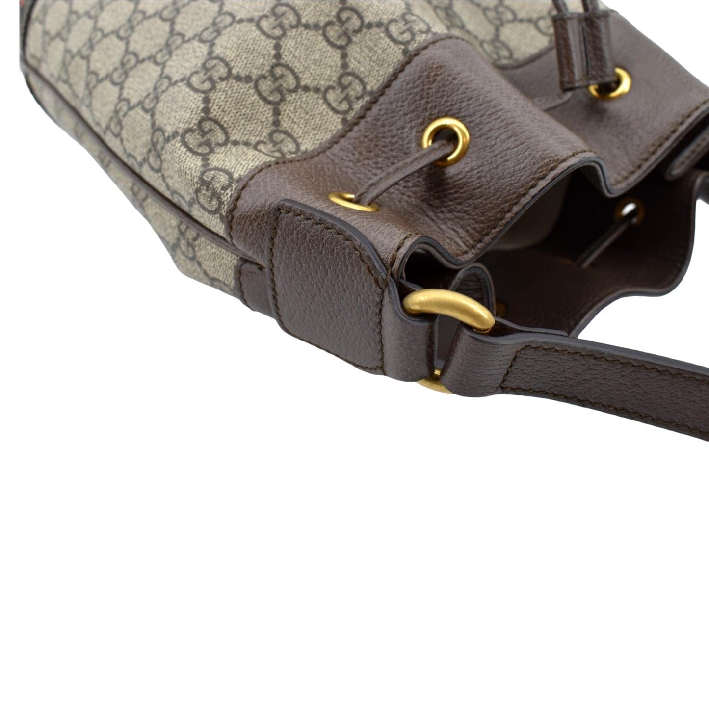 GUCCI Ophidia GG Supreme Canvas Bucket  Bag Beige 540457