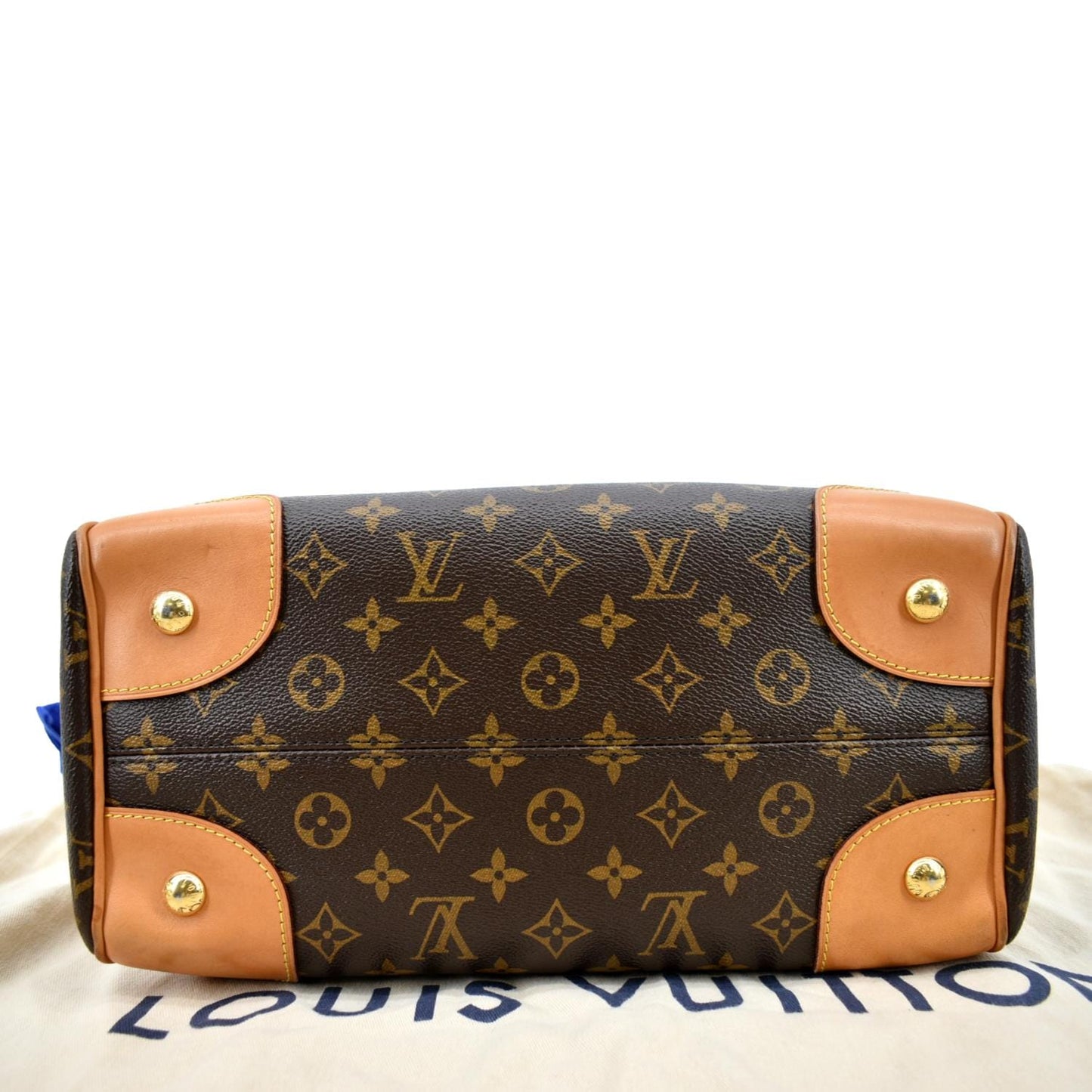 LOUIS VUITTON Retiro NM Monogram Canvas 2Way Shoulder Bag Brown