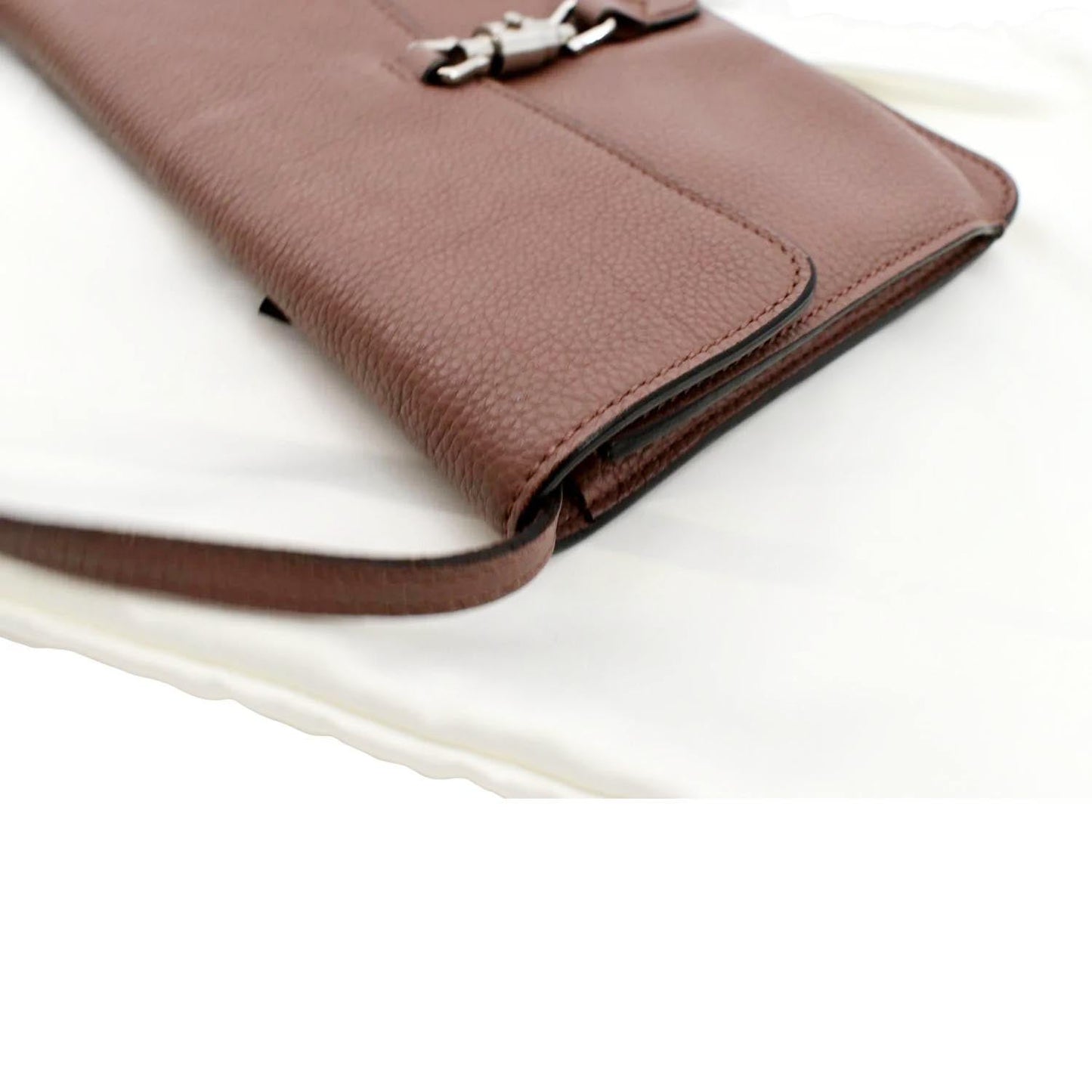 GUCCI Jackie Soft Convertible Mini Calfskin Crossbody Bag Light Pink