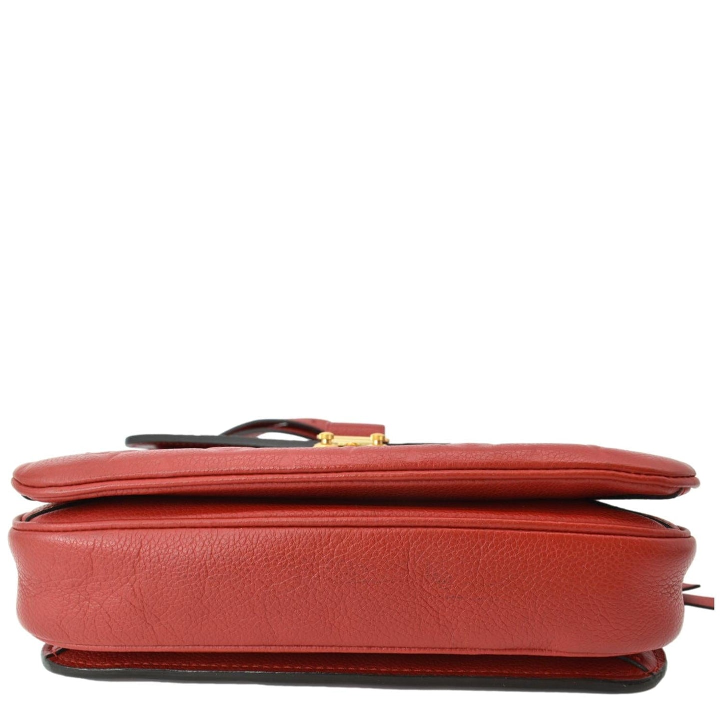 LOUIS VUITTON Metis Pochette Empreinte Leather Crossbody Bag Red