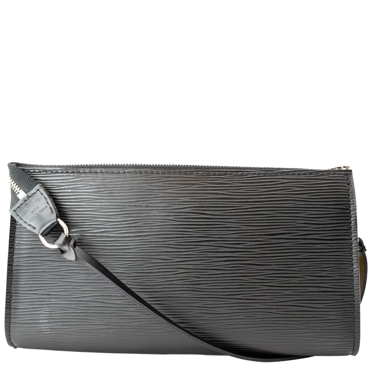 LOUIS VUITTON Pochette Accessoires Epi Leather Shoulder Bag Noir Black