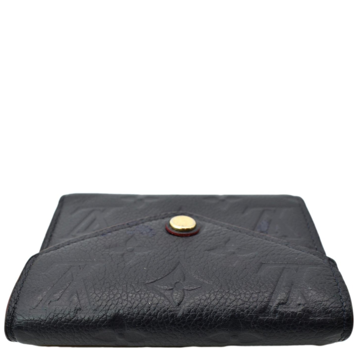 LOUIS VUITTON Victorine Monogram Empreinte Wallet Dark Navy Blue