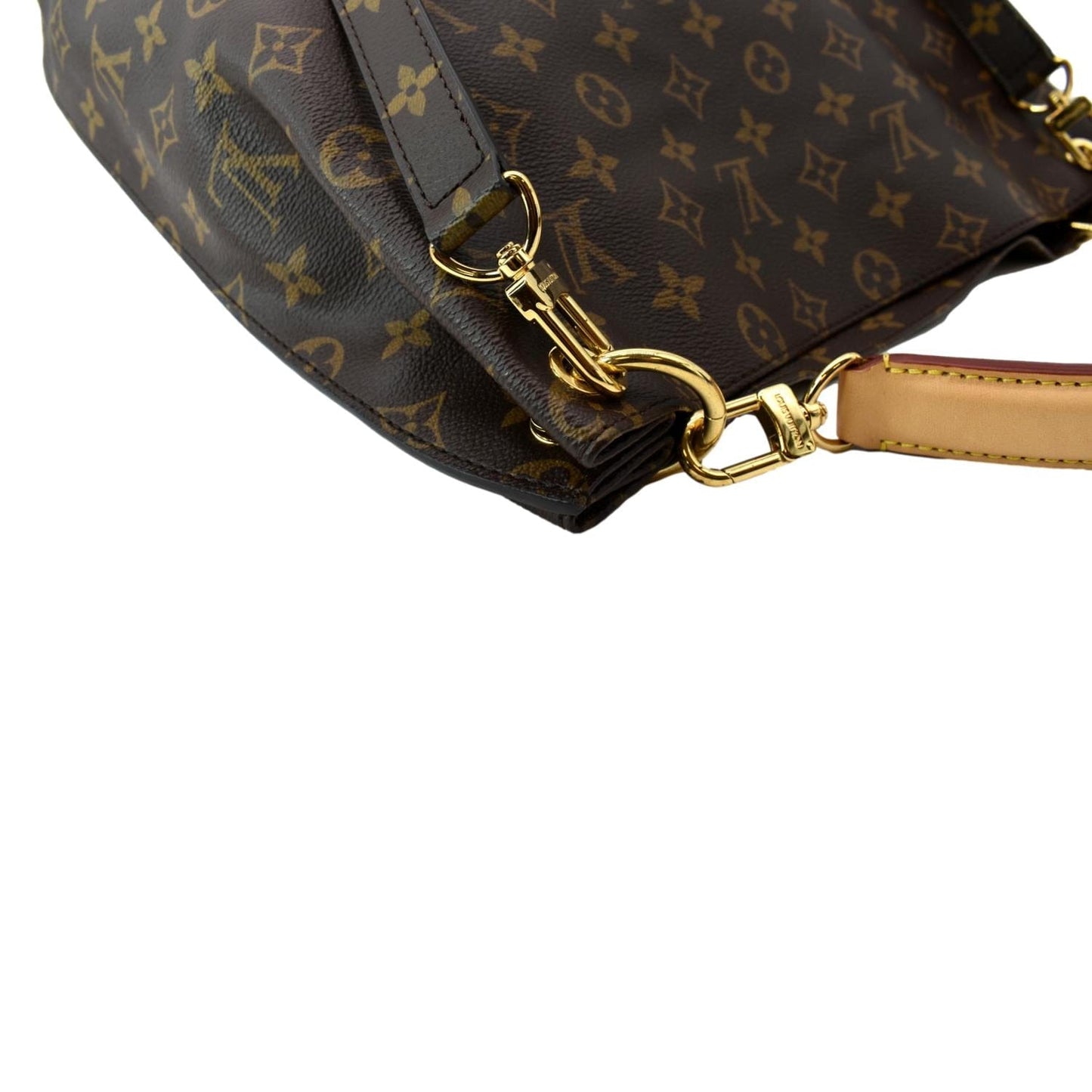 LOUIS VUITTON Metis Hobo Monogram Canvas Shoulder Bag Brown