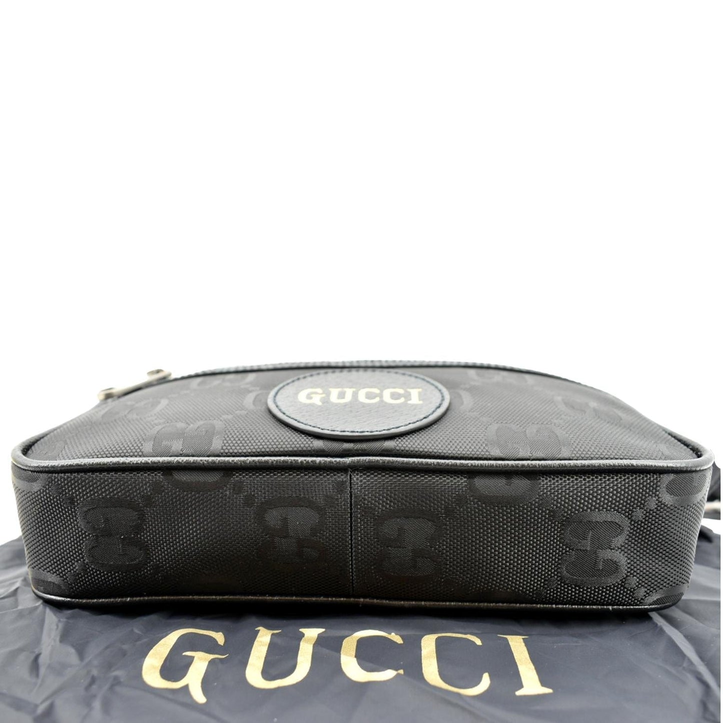 GUCCI Off The Grid GG Nylon Belt Bag Black 631341