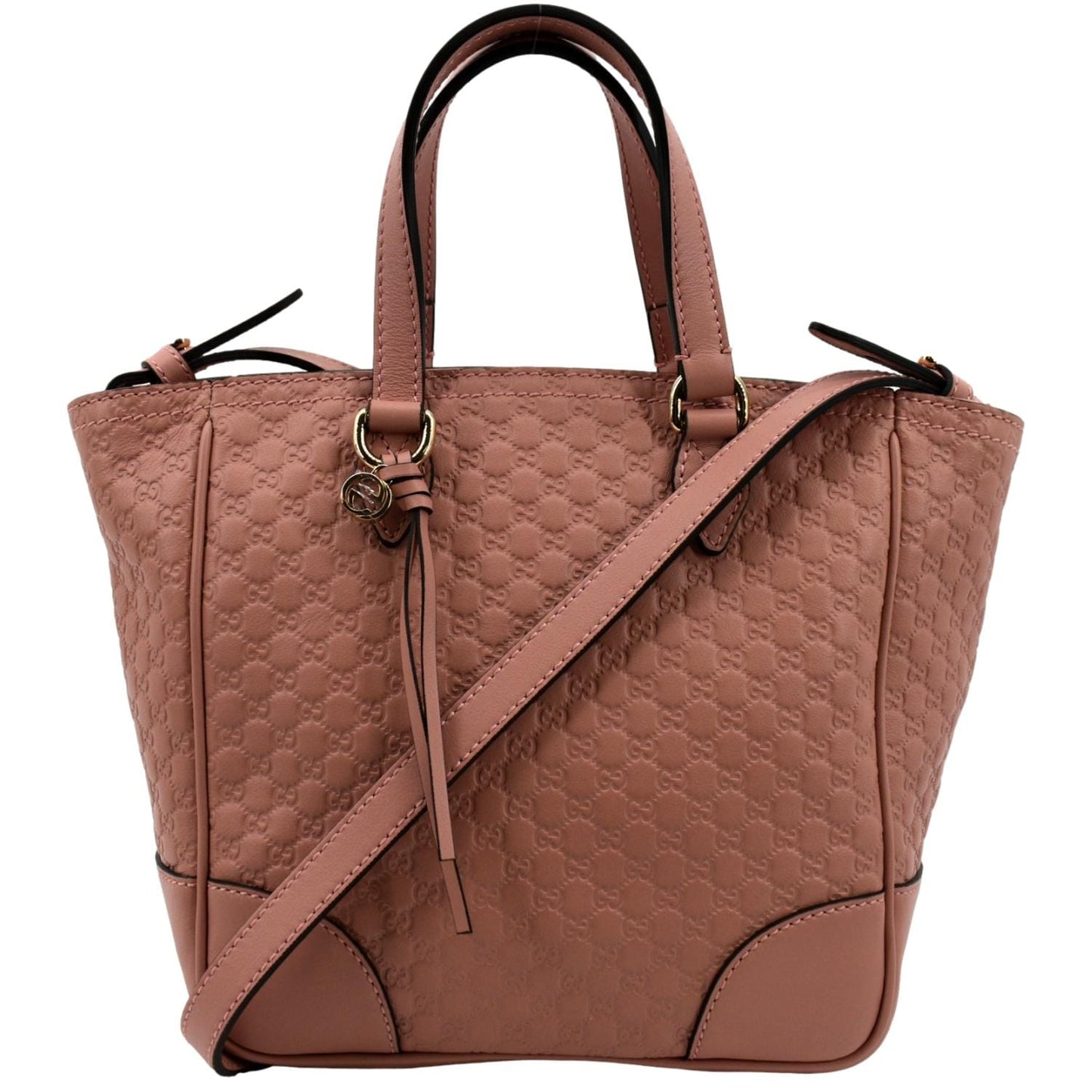 GUCCI Small Bree GG Leather Crossbody Bag Light Pink 449241