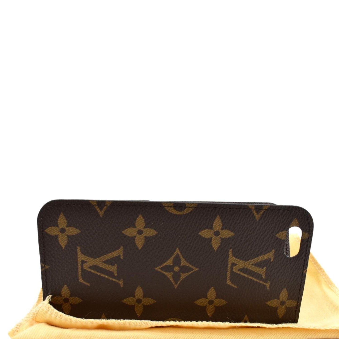 LOUIS VUITTON iPhone Monogram Canvas Phone Case Brown