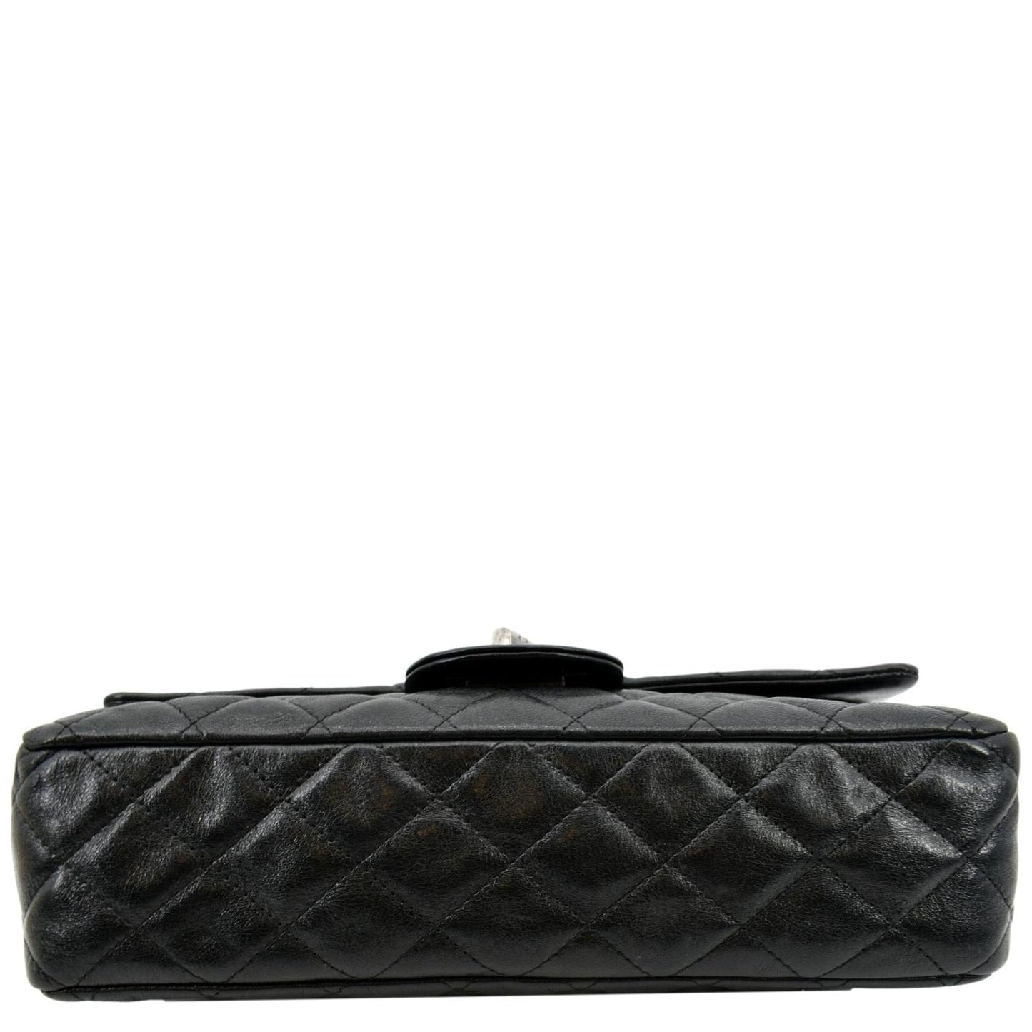 CHANEL Reissue Flap Leather Shoulder Bag Black