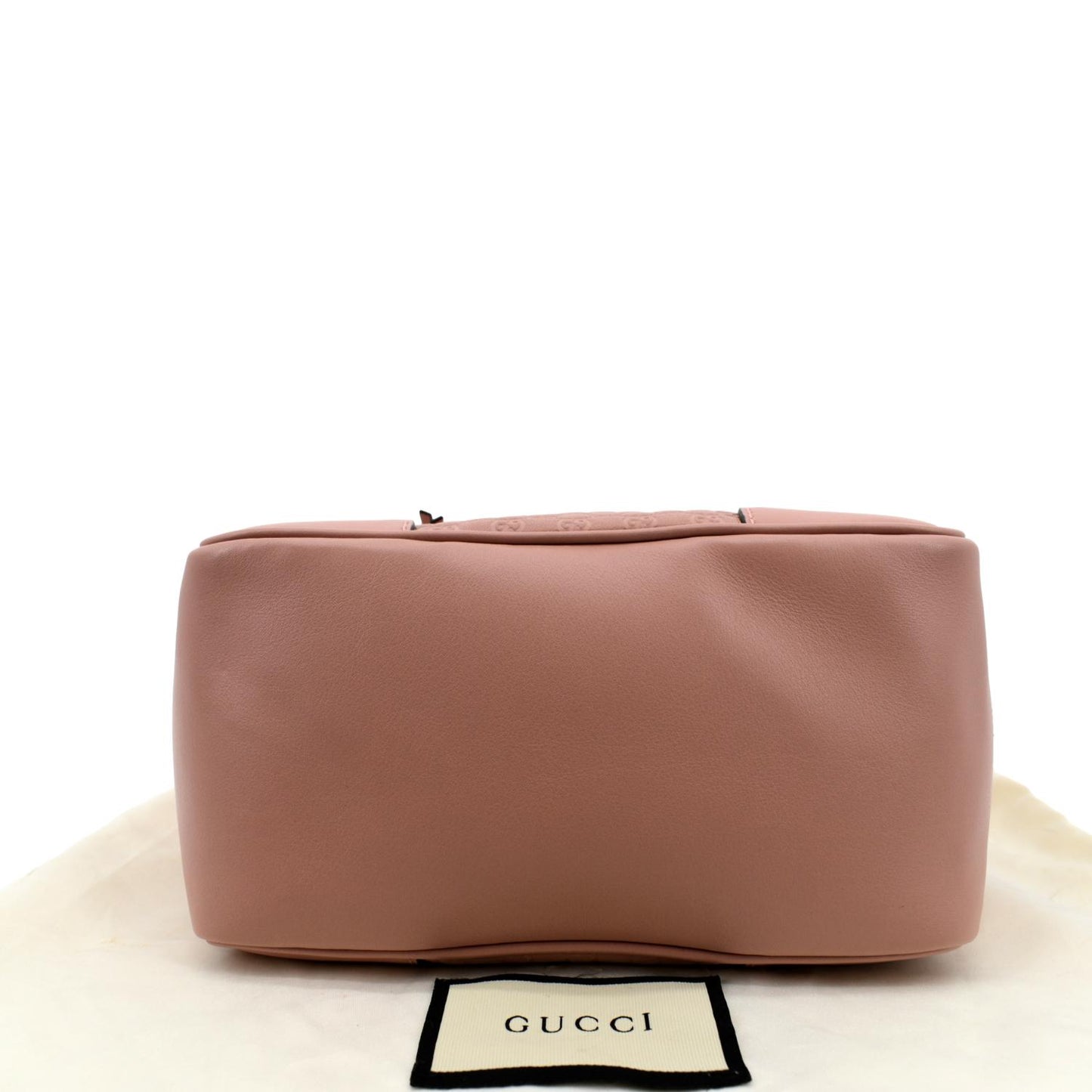 GUCCI Small Bree GG Leather Crossbody Bag Light Pink 449241