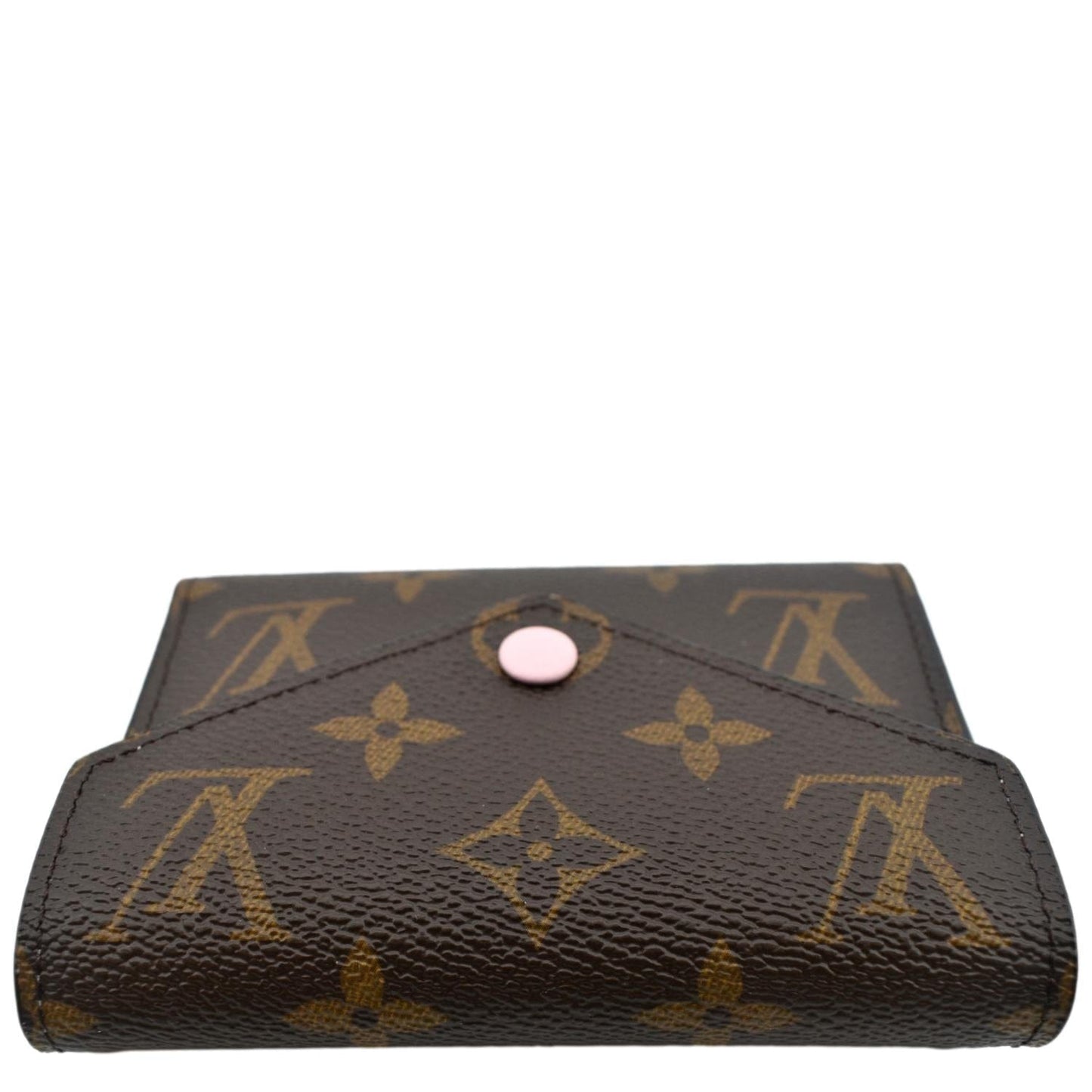 LOUIS VUITTON Victorine Monogram Canvas Wallet Rose Ballerina