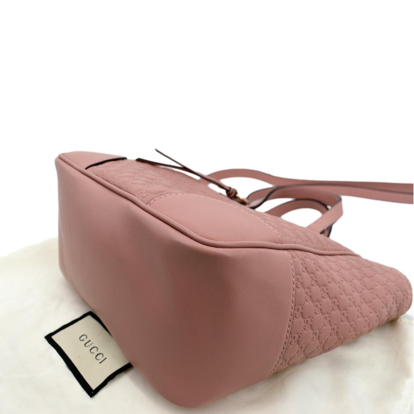 GUCCI Small Bree GG Leather Crossbody Bag Light Pink 449241