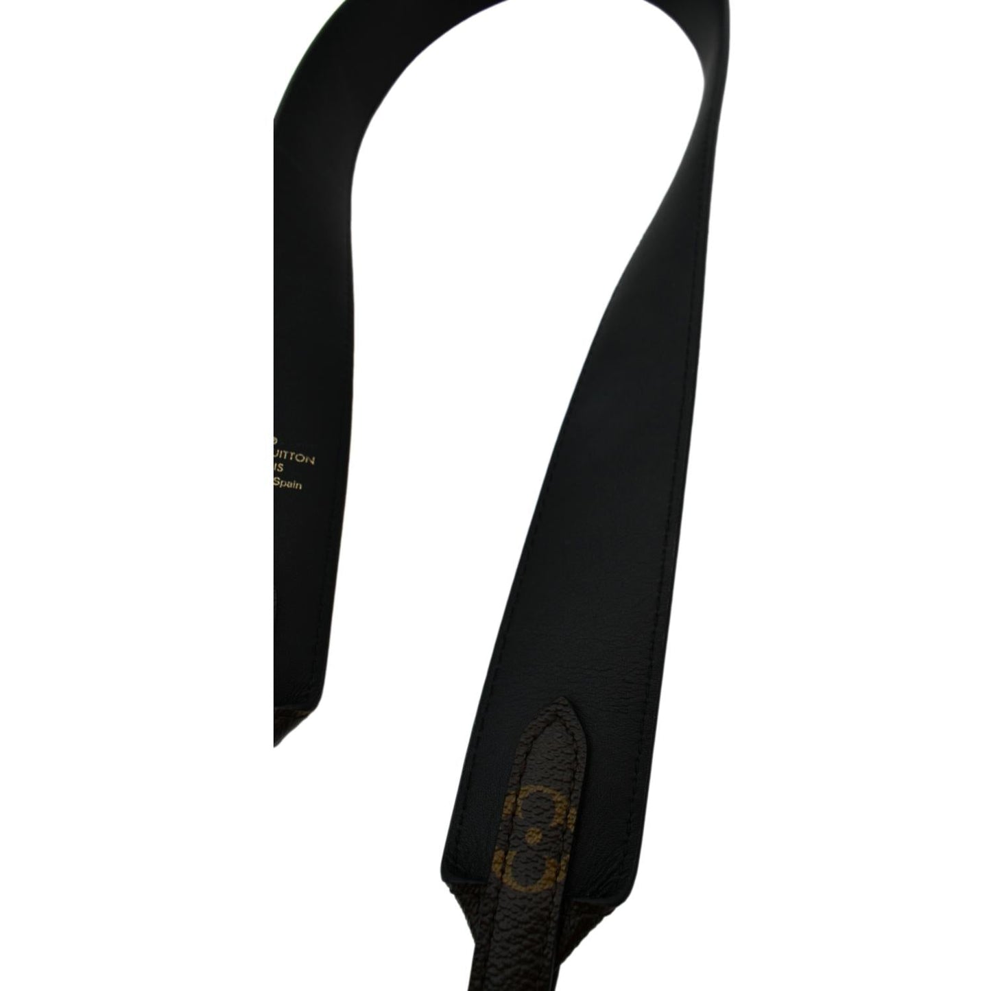LOUIS VUITTON Monogram Canvas Bandouliere Strap Noir
