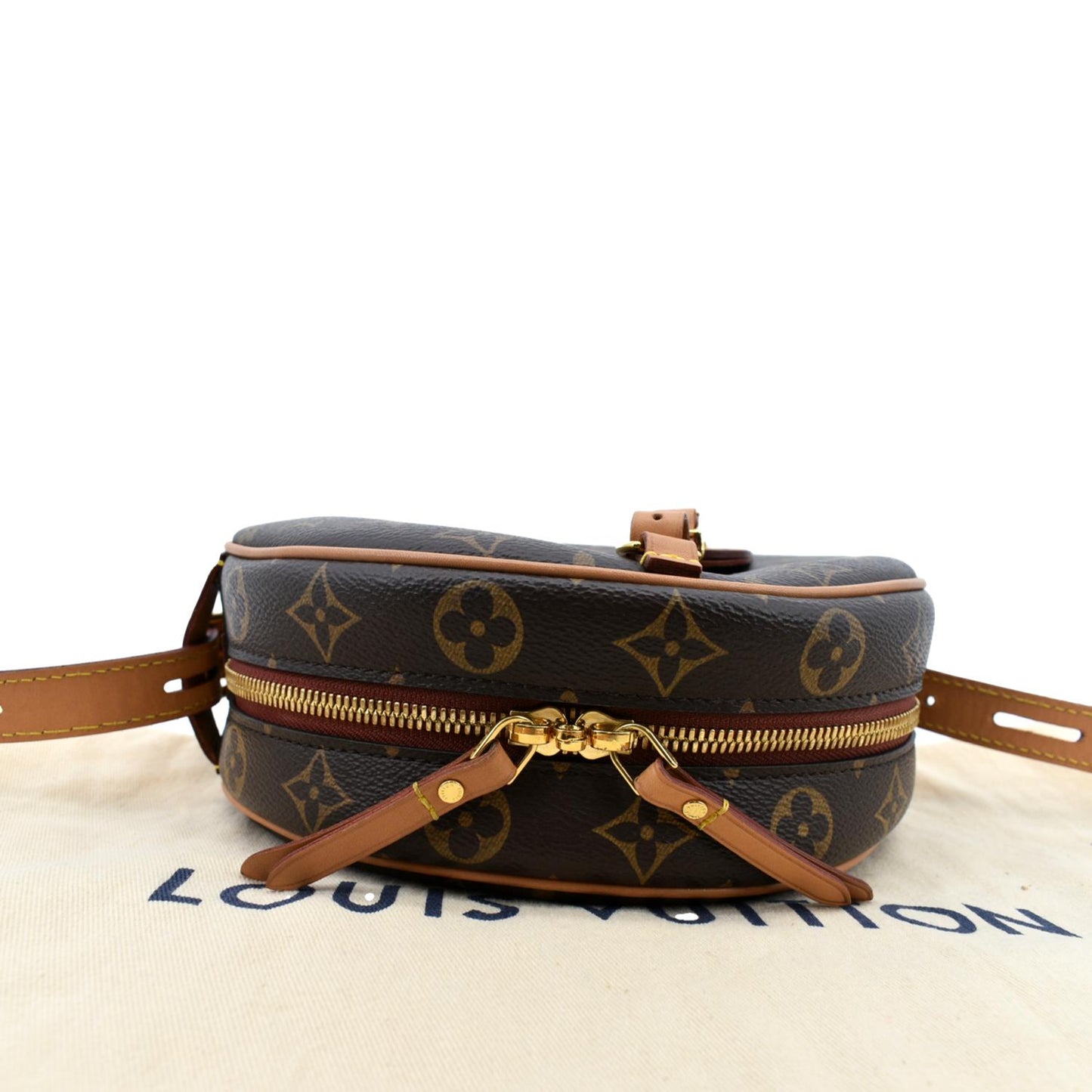 LOUIS VUITTON Boite Chapeau Souple MM Monogram Canvas Shoulder Bag Brown